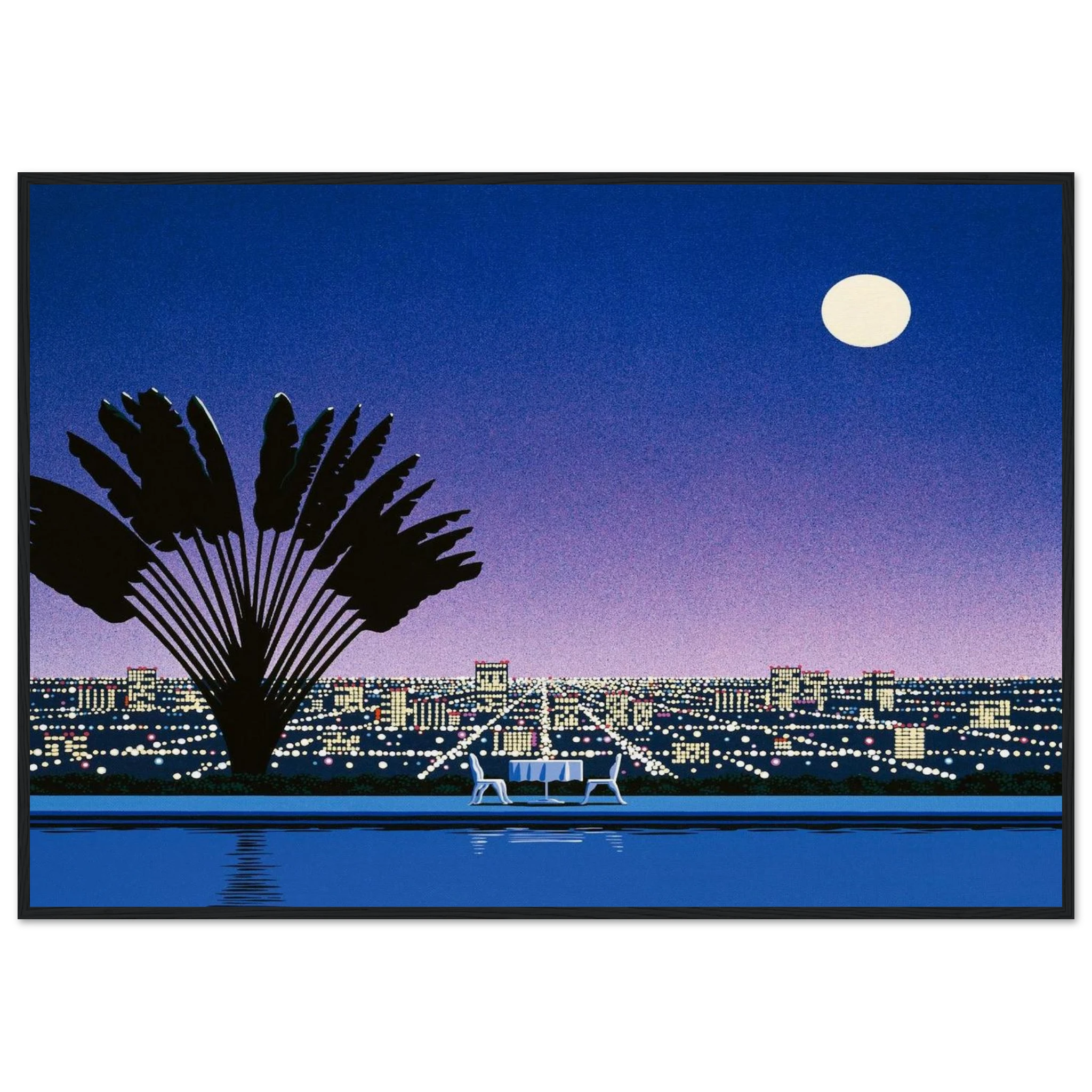 Onra - Nobody Has To Know Framed Poster | Hiroshi Nagai Framed Prints Wall Art | Hiroshi Nagai Prints