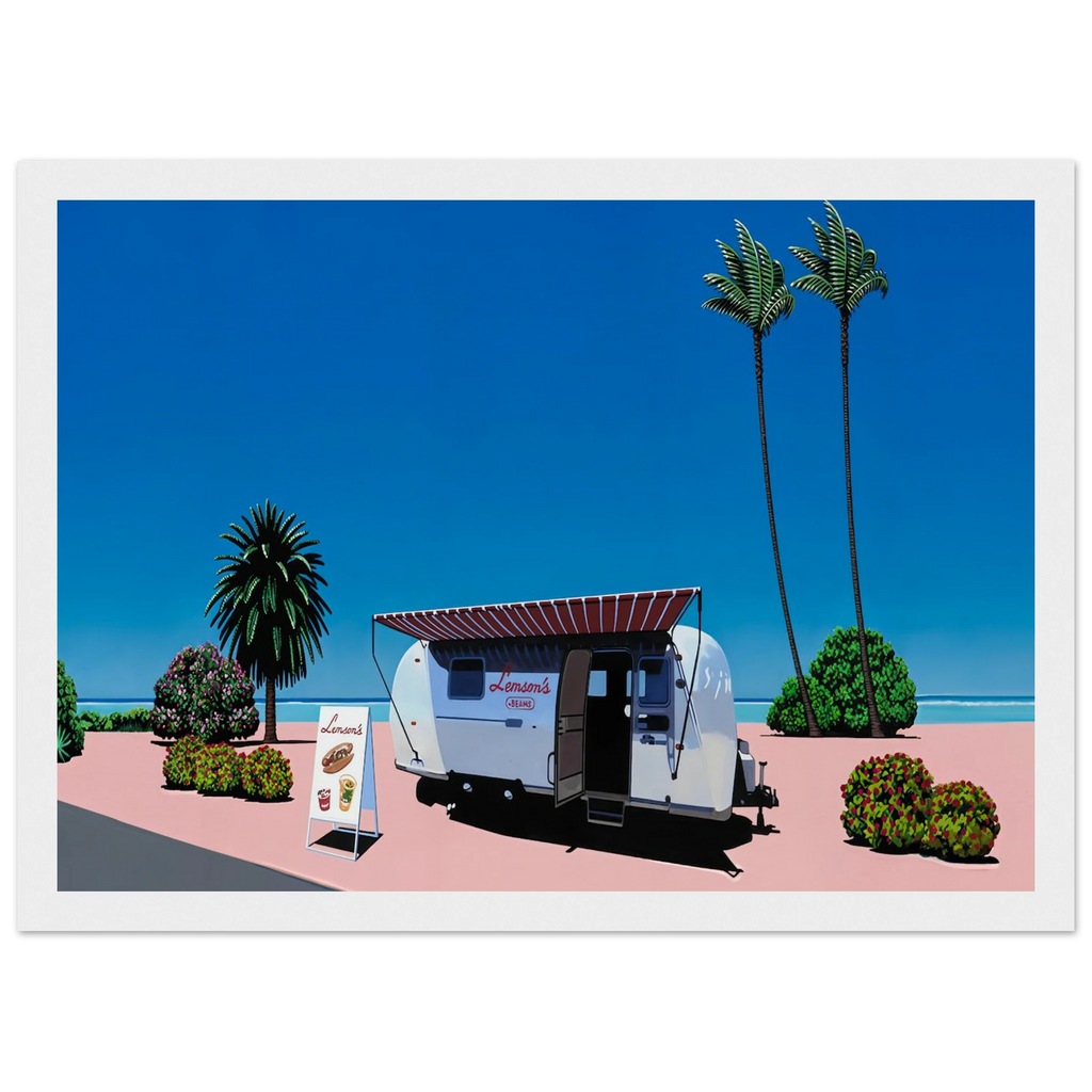 Lemson's Beams Framed Poster | Hiroshi Nagai Framed Prints Wall Art | Hiroshi Nagai Prints