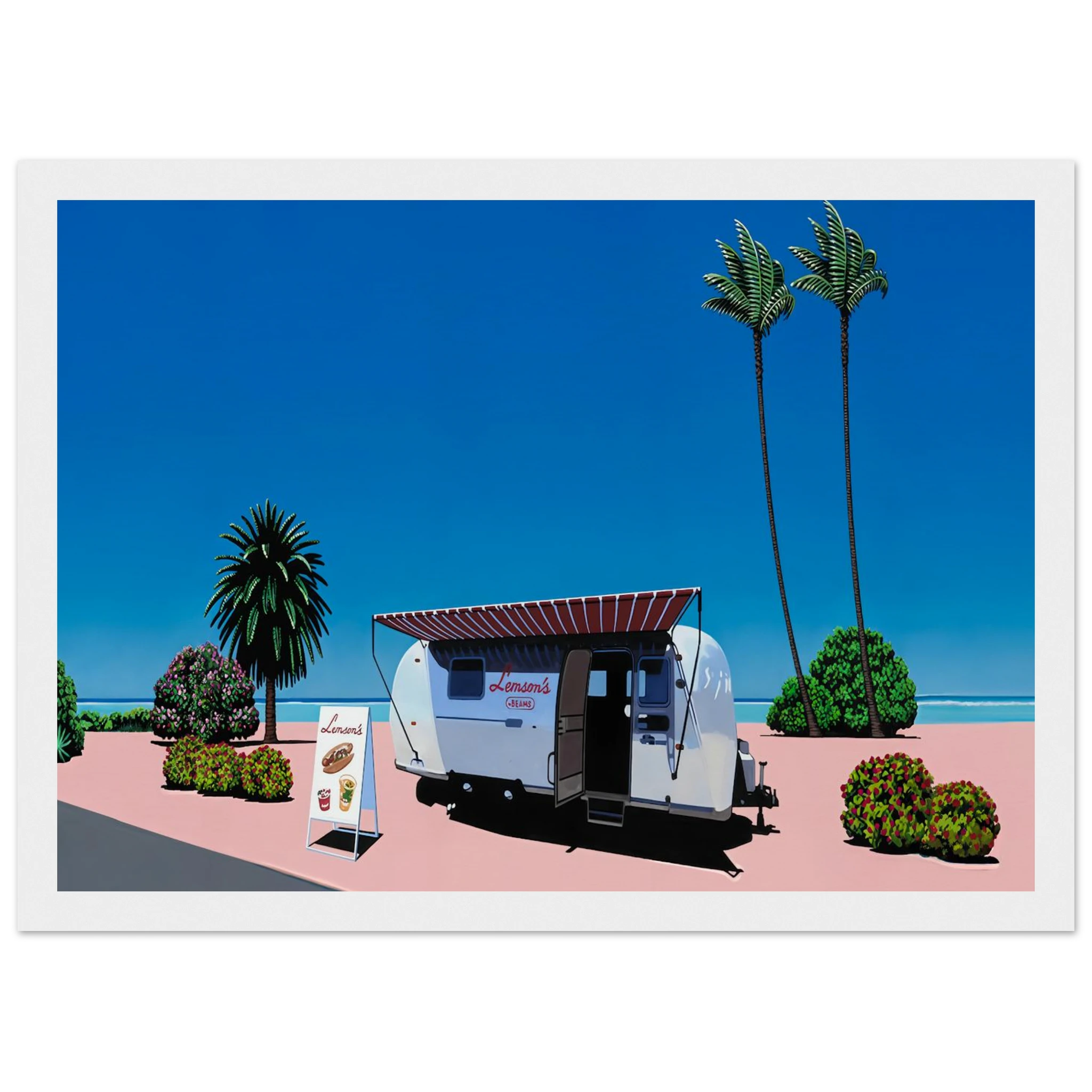 Lemson's Beams Framed Poster | Hiroshi Nagai Framed Prints Wall Art | Hiroshi Nagai Prints