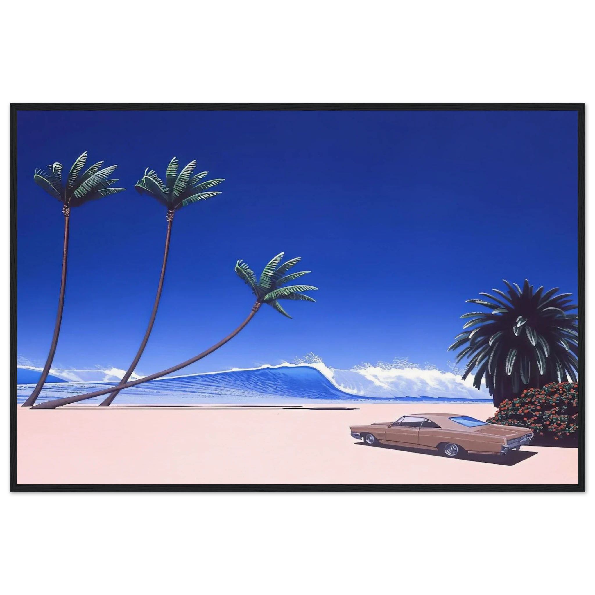 Impender Beach Framed Poster | Hiroshi Nagai Framed Prints Wall Art | Hiroshi Nagai Prints