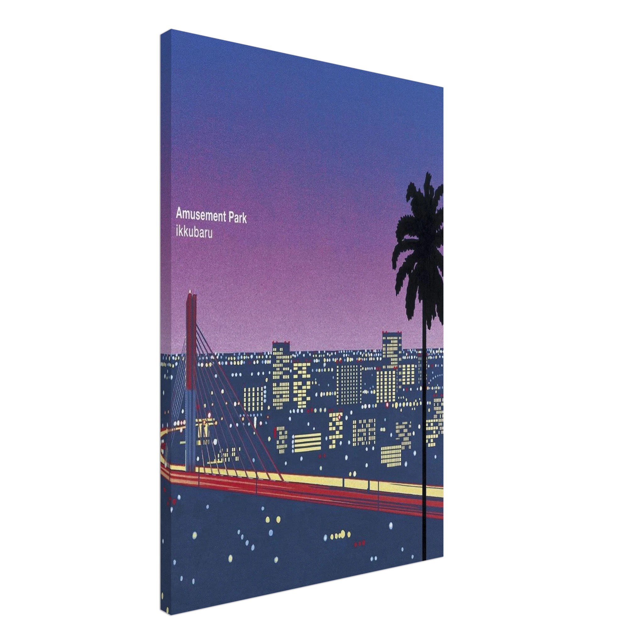 Ikkubaru Amusement City Canvas | Hiroshi Nagai Canvas | Hiroshi Nagai Prints