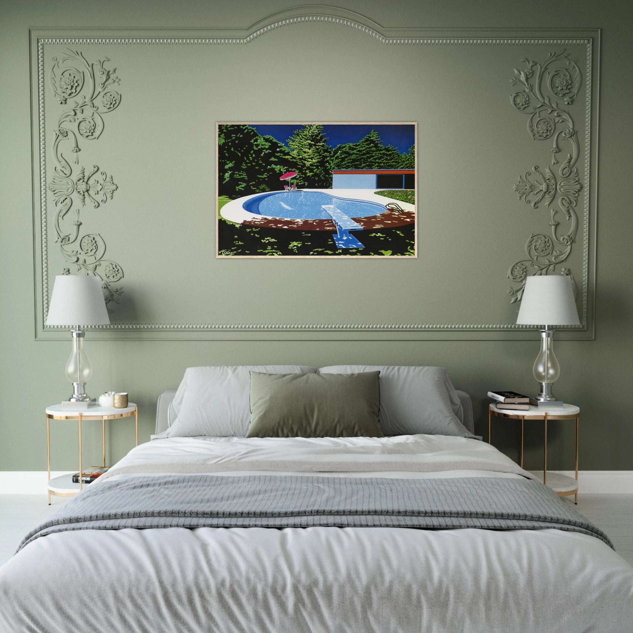 NIAGARA 07SH 944 Framed Poster | Hiroshi Nagai Framed Prints Wall Art | Hiroshi Nagai Prints