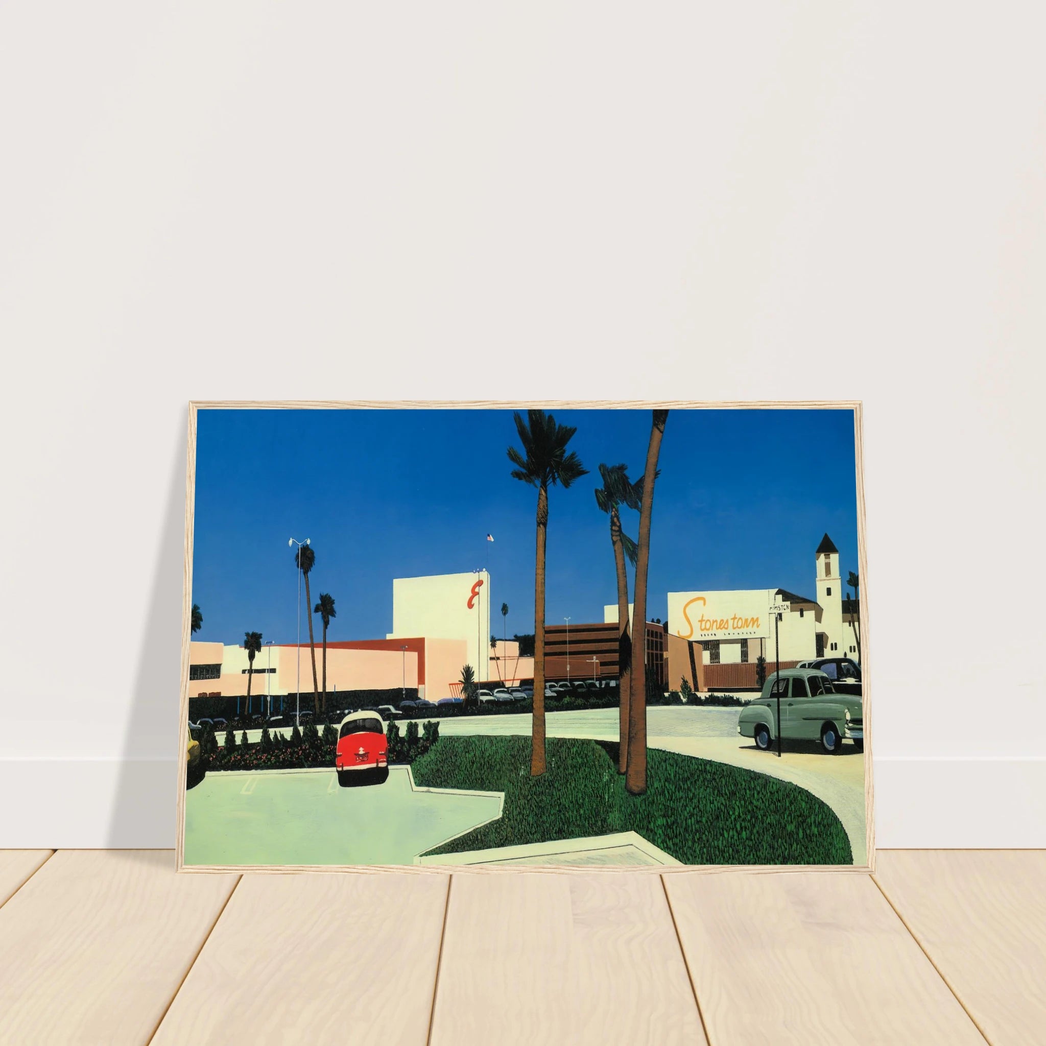 In the beginning Stonestown Framed Poster | Hiroshi Nagai Framed Prints Wall Art | Hiroshi Nagai Prints