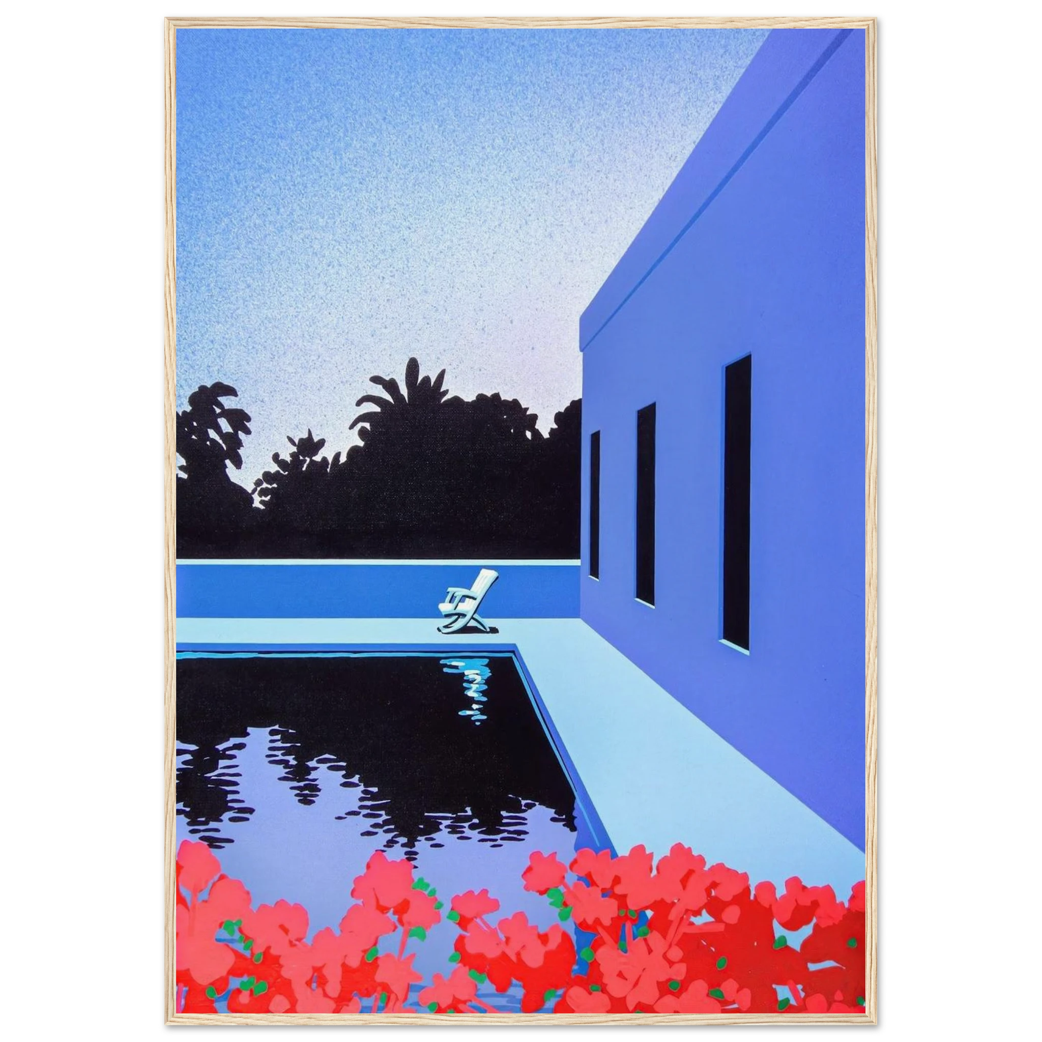 Longs for Summer Framed Poster | Hiroshi Nagai Framed Prints Wall Art | Hiroshi Nagai Prints