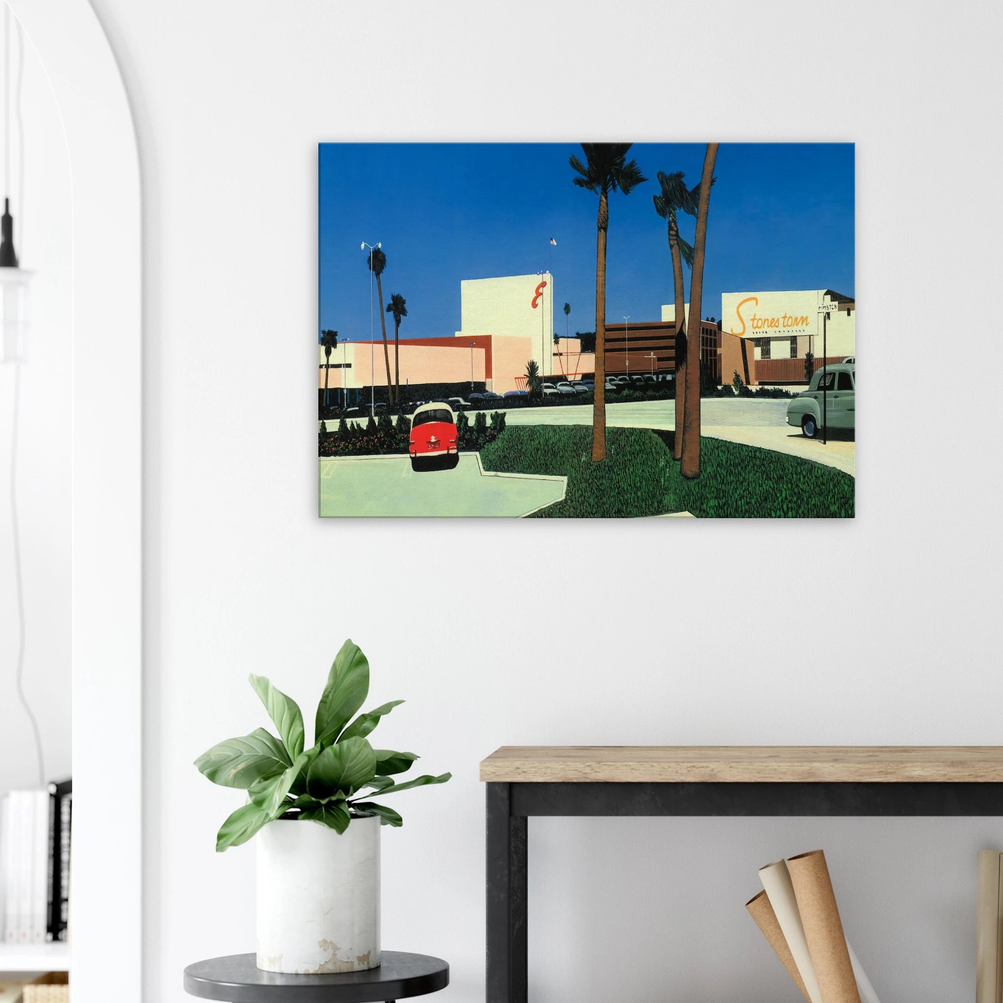 In the beginning Stonestown Canvas | Hiroshi Nagai Canvas | Hiroshi Nagai Prints