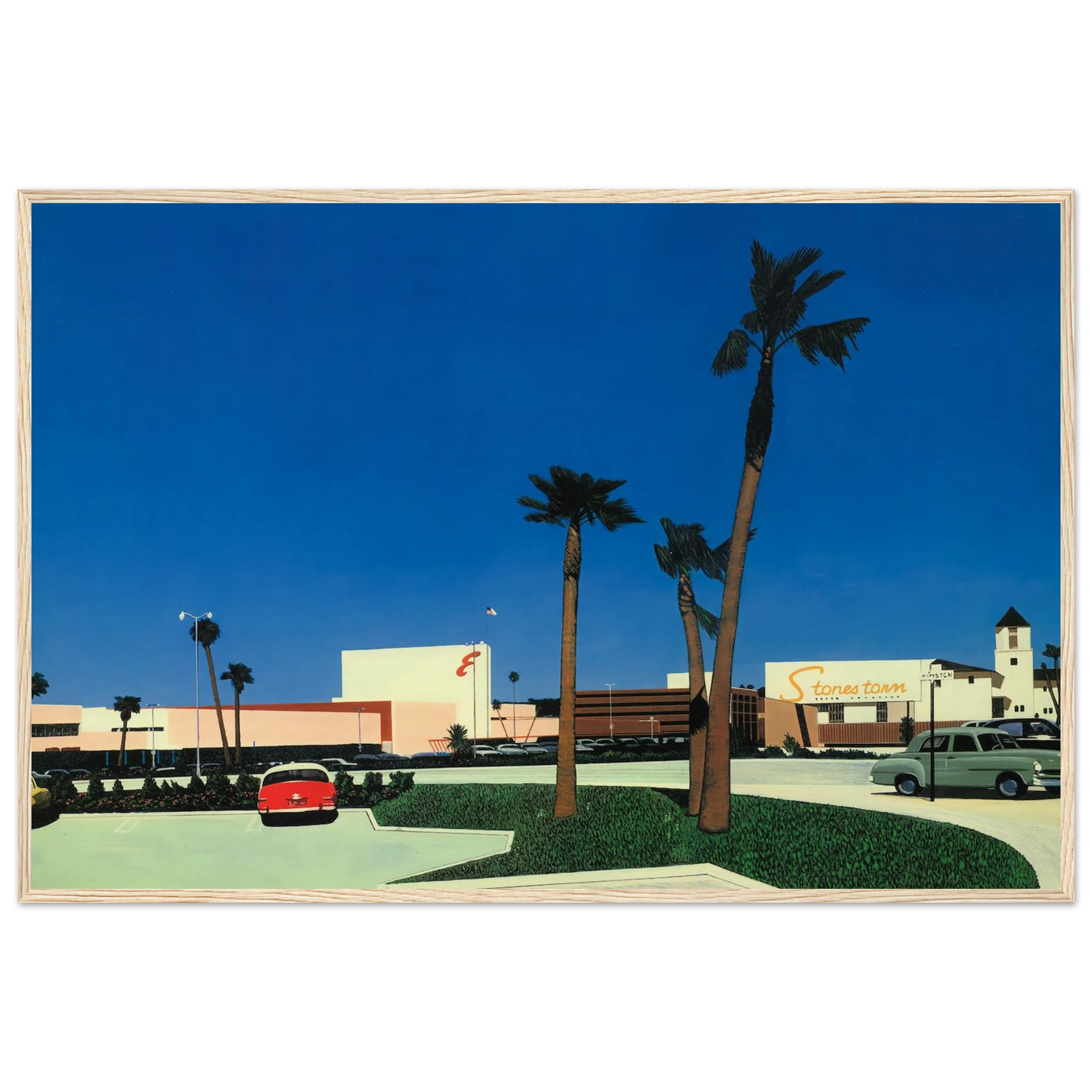In the beginning Stonestown Framed Poster | Hiroshi Nagai Framed Prints Wall Art | Hiroshi Nagai Prints