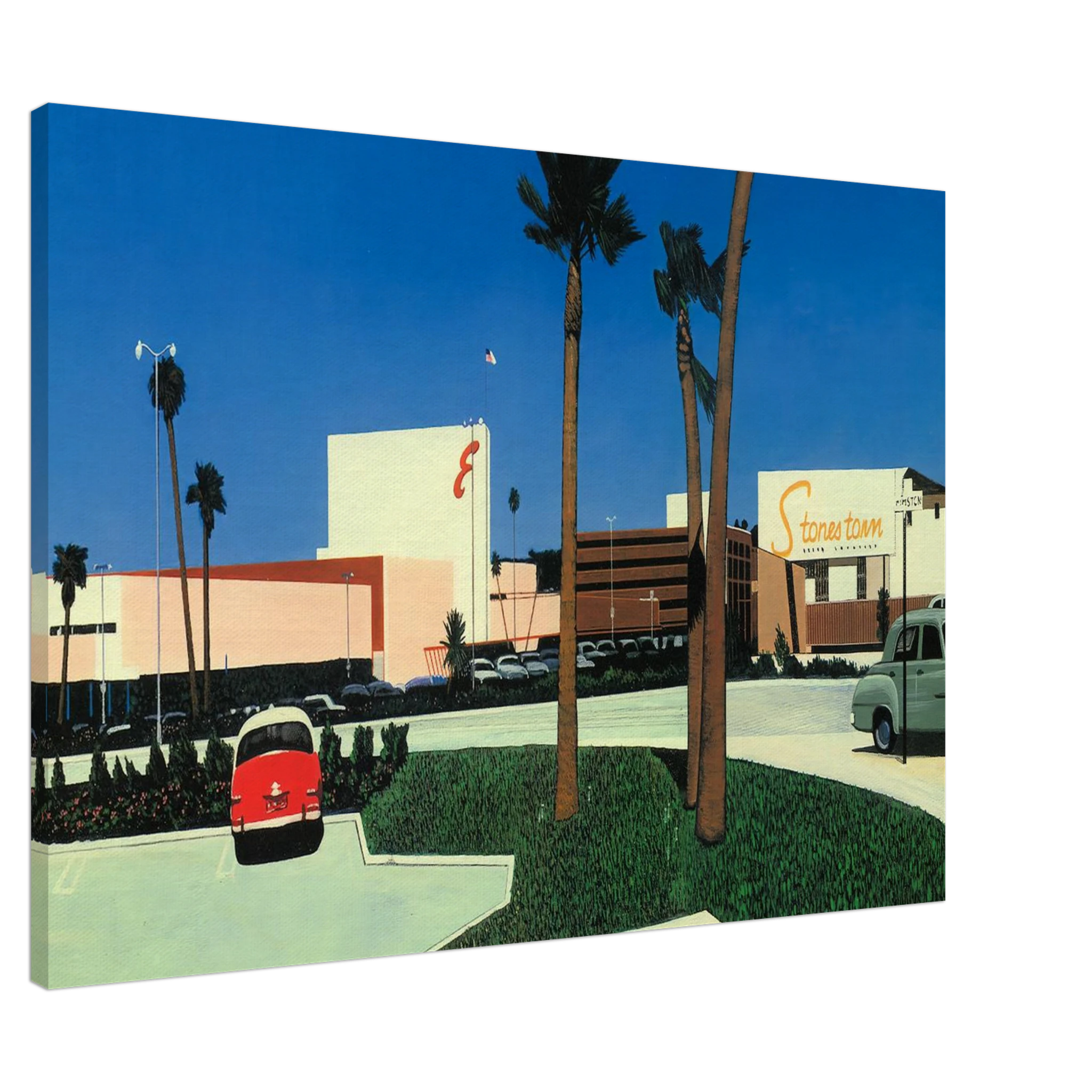 In the beginning Stonestown Canvas | Hiroshi Nagai Canvas | Hiroshi Nagai Prints