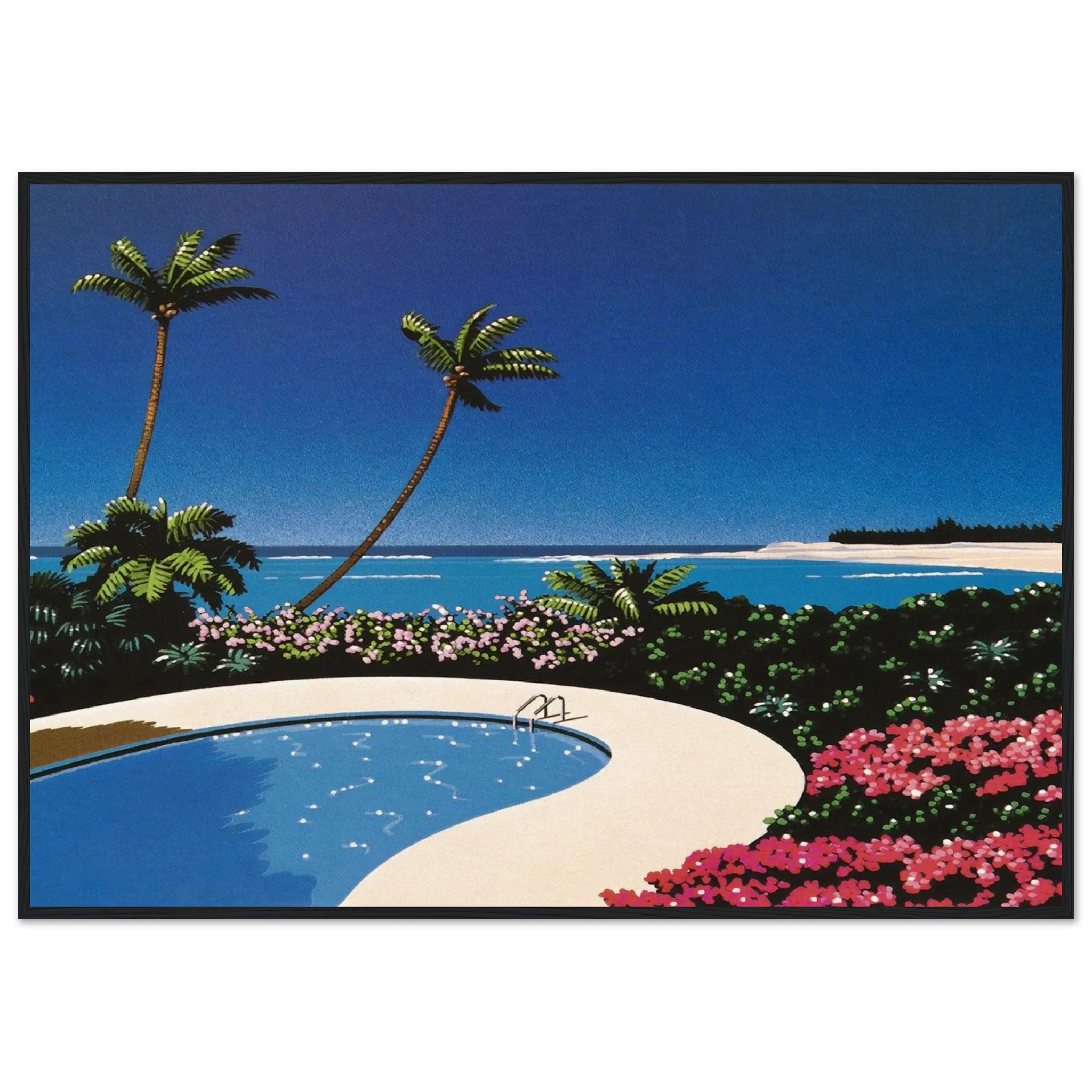 Fall of Sound Framed Poster | Hiroshi Nagai Framed Prints Wall Art | Hiroshi Nagai Prints