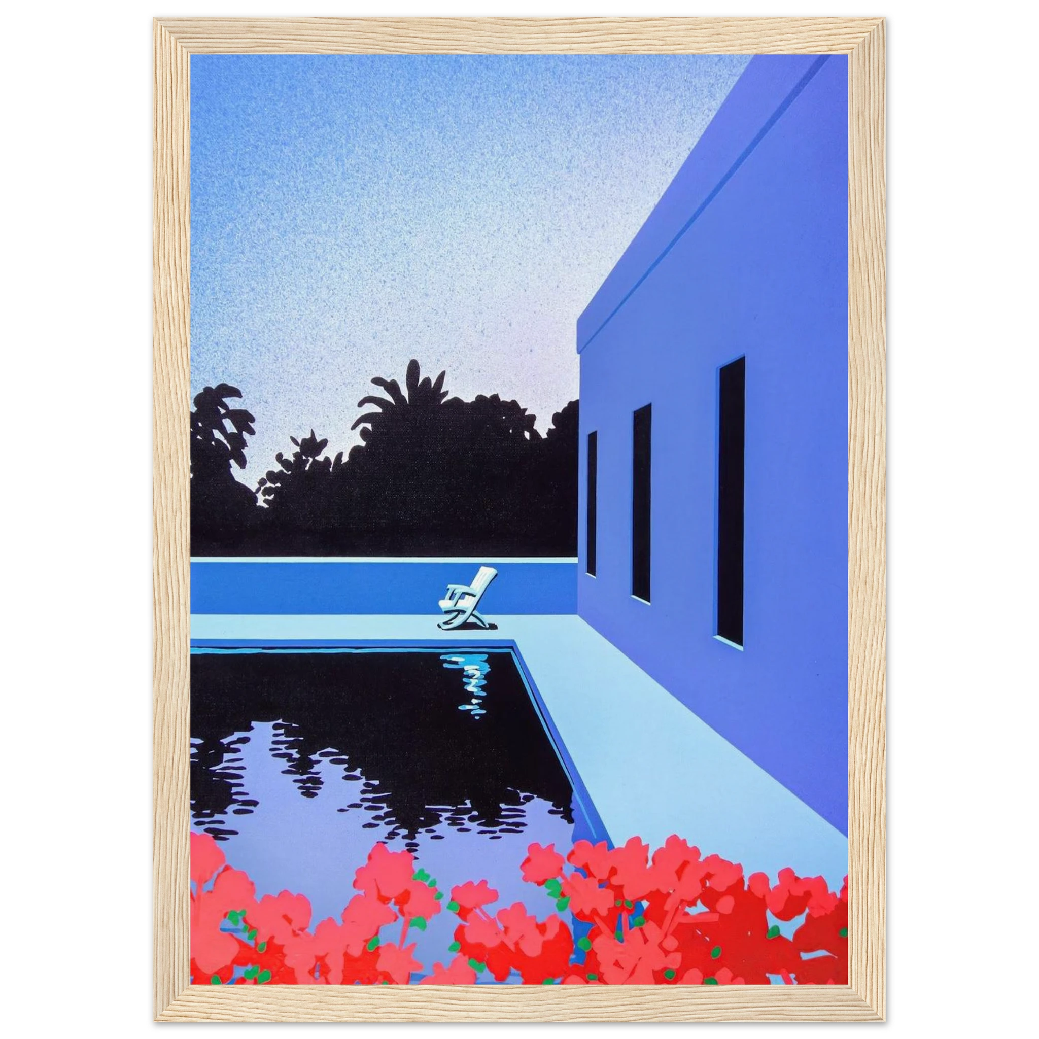 Longs for Summer Framed Poster | Hiroshi Nagai Framed Prints Wall Art | Hiroshi Nagai Prints