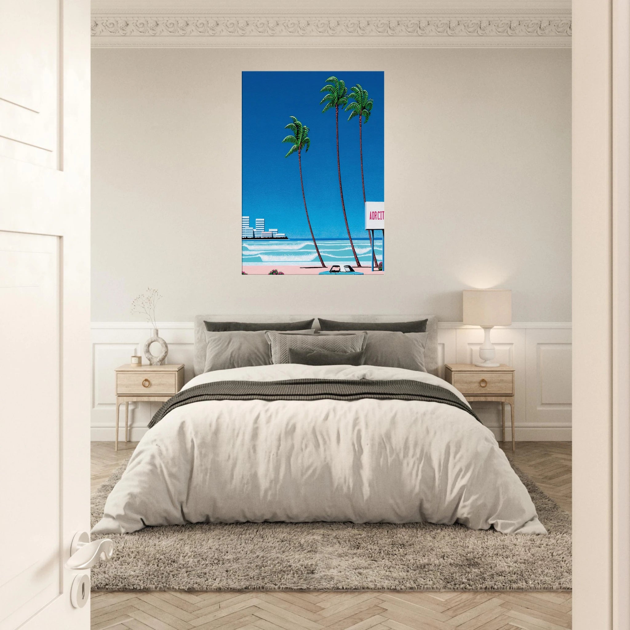 Light Mellow Sealine Canvas | Hiroshi Nagai Canvas | Hiroshi Nagai Prints