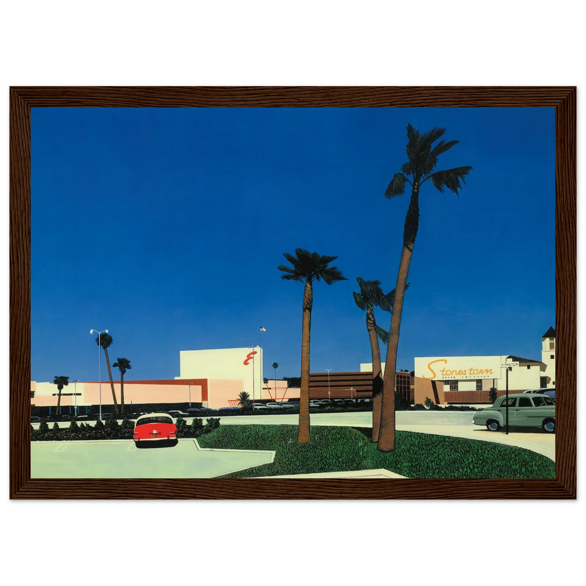In the beginning Stonestown Framed Poster | Hiroshi Nagai Framed Prints Wall Art | Hiroshi Nagai Prints
