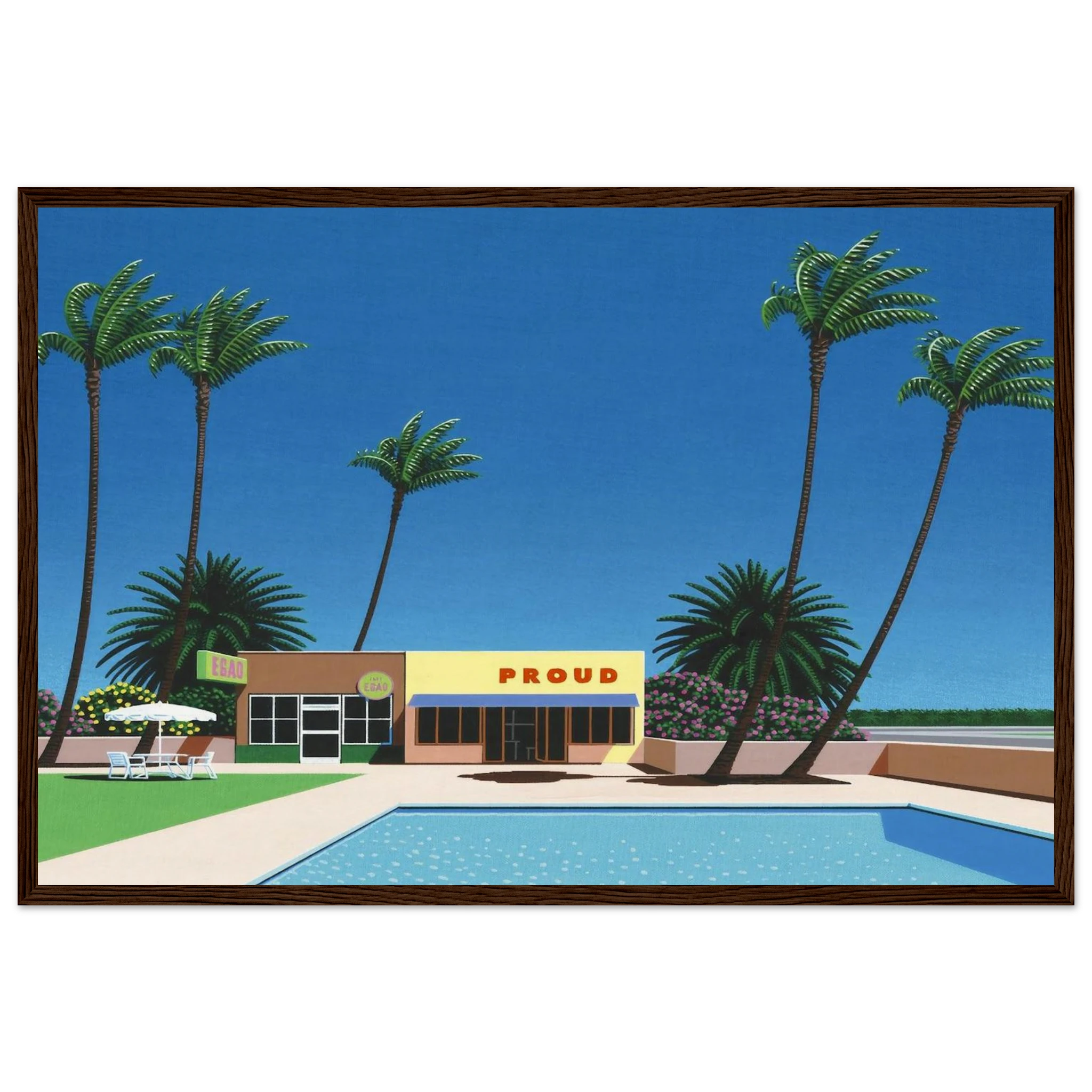 Proud Funk Framed Poster | Hiroshi Nagai Framed Prints Wall Art | Hiroshi Nagai Prints