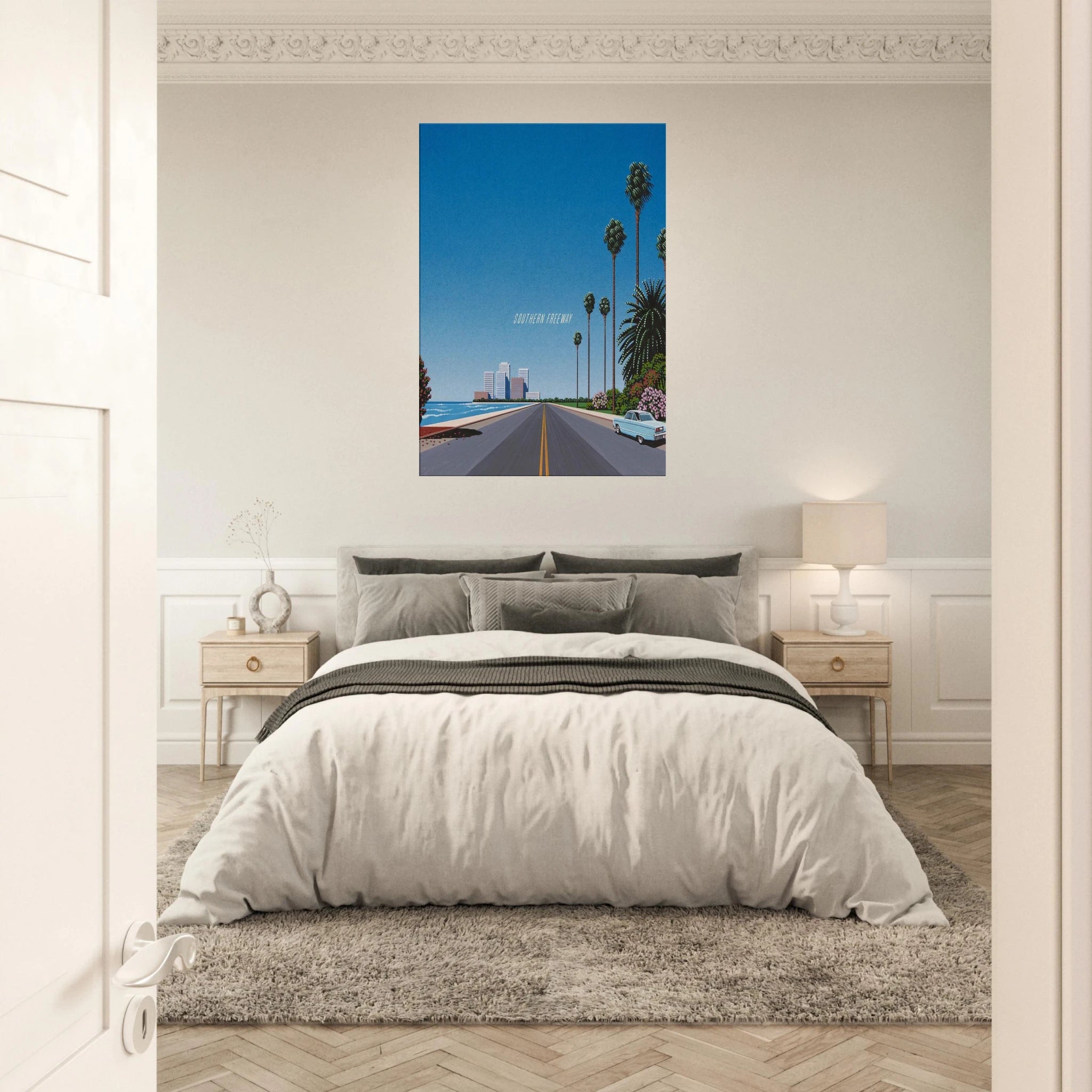 Southern Freeway Pictured Resort Canvas | Hiroshi Nagai Canvas | Hiroshi Nagai Prints