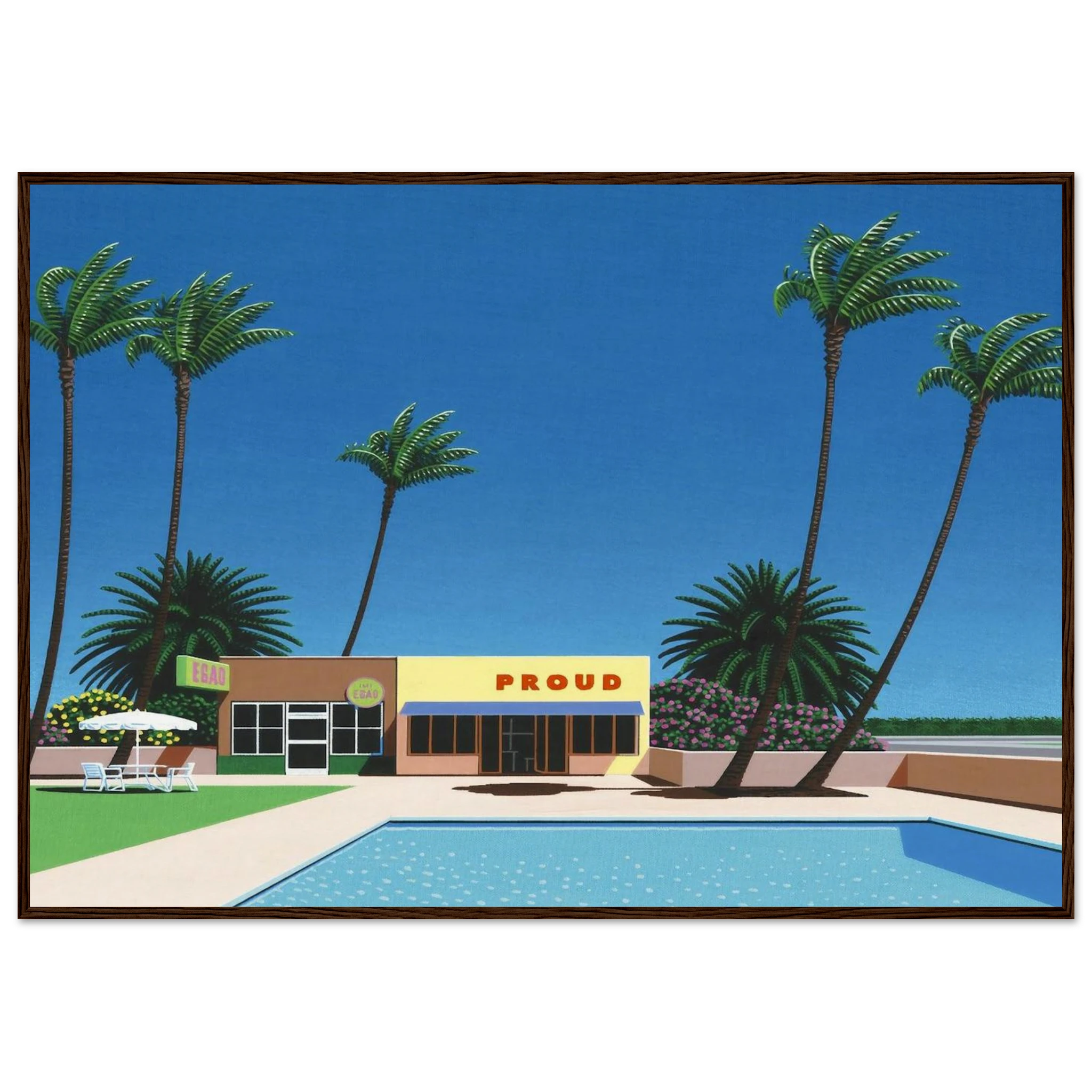 Proud Funk Framed Poster | Hiroshi Nagai Framed Prints Wall Art | Hiroshi Nagai Prints