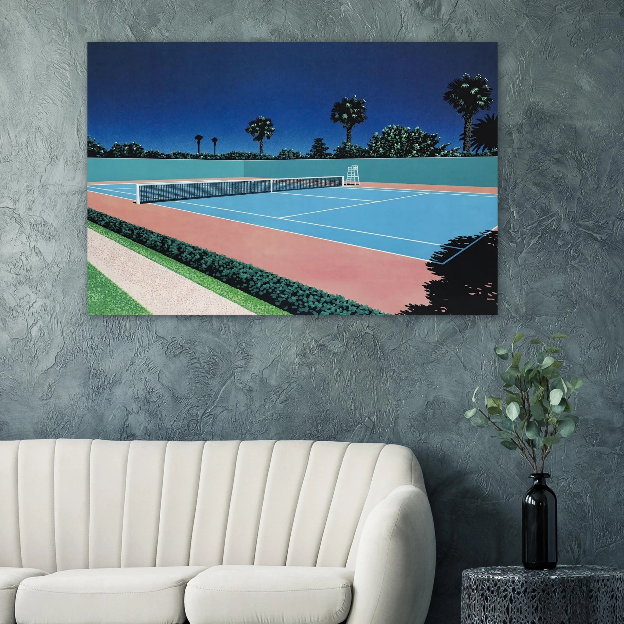 Tennis Court Poster | Hiroshi Nagai Poster | Hiroshi Nagai Prints