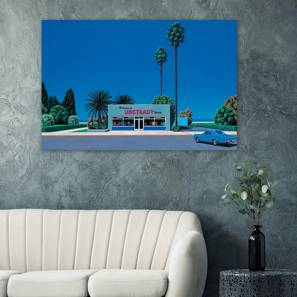 Unsteady World Poster | Hiroshi Nagai Poster | Hiroshi Nagai Prints