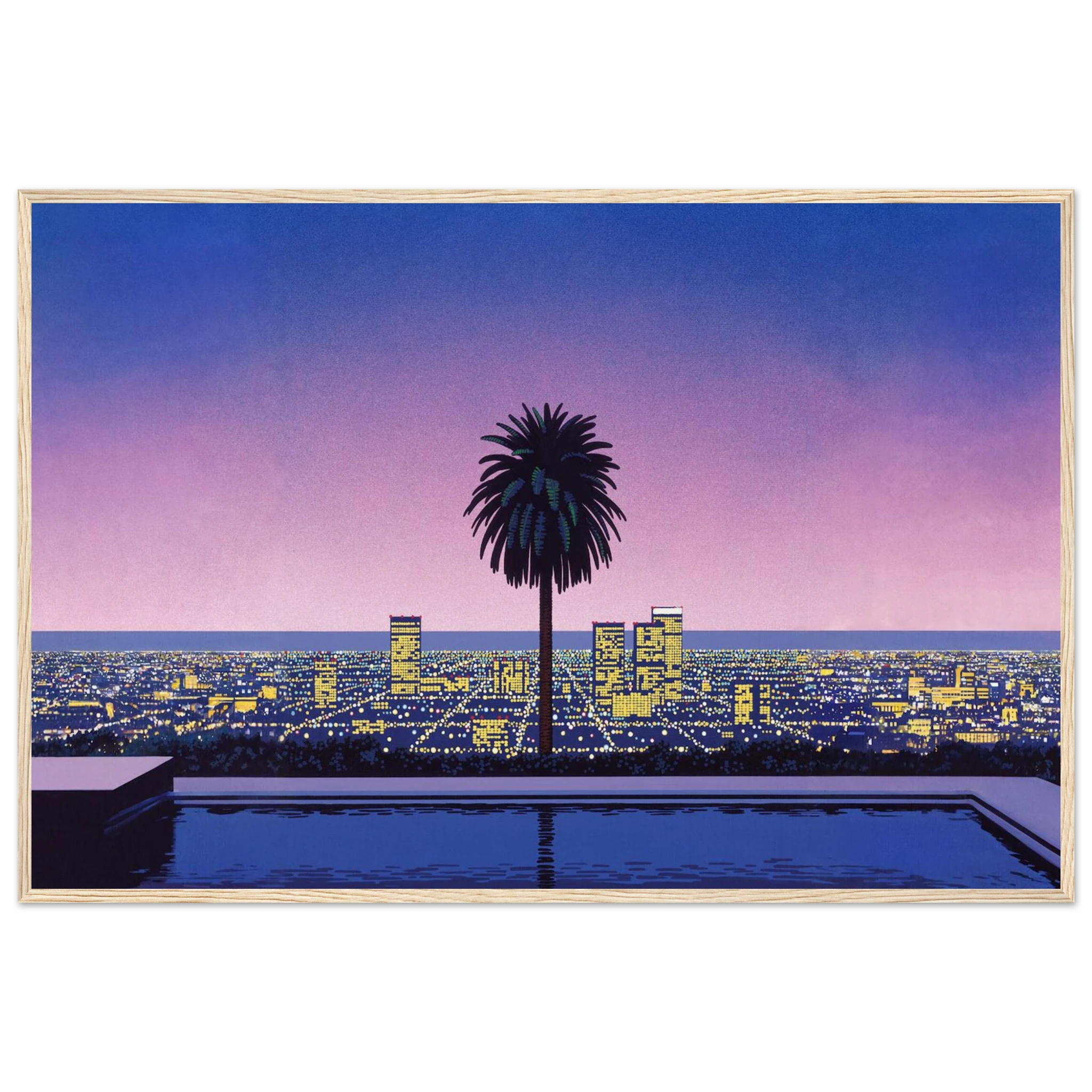 Pacific Breeze 2 Framed Poster | Hiroshi Nagai Framed Prints Wall Art | Hiroshi Nagai Prints