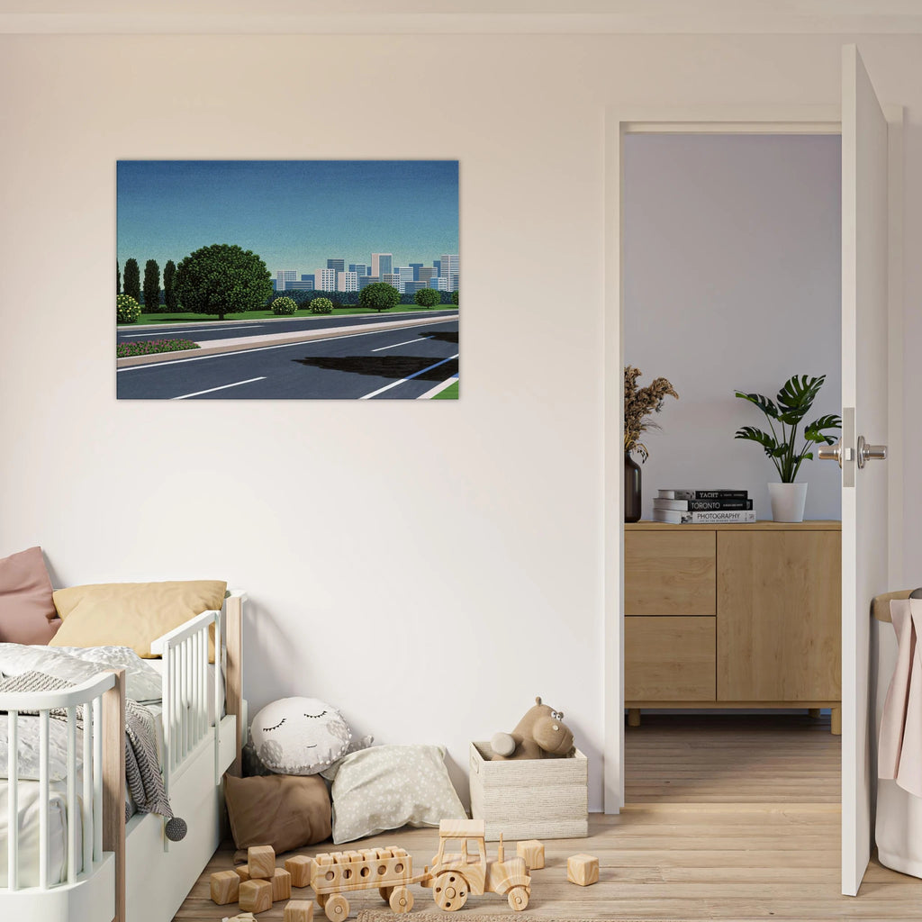 City Highway Canvas | Hiroshi Nagai Canvas | Hiroshi Nagai Prints
