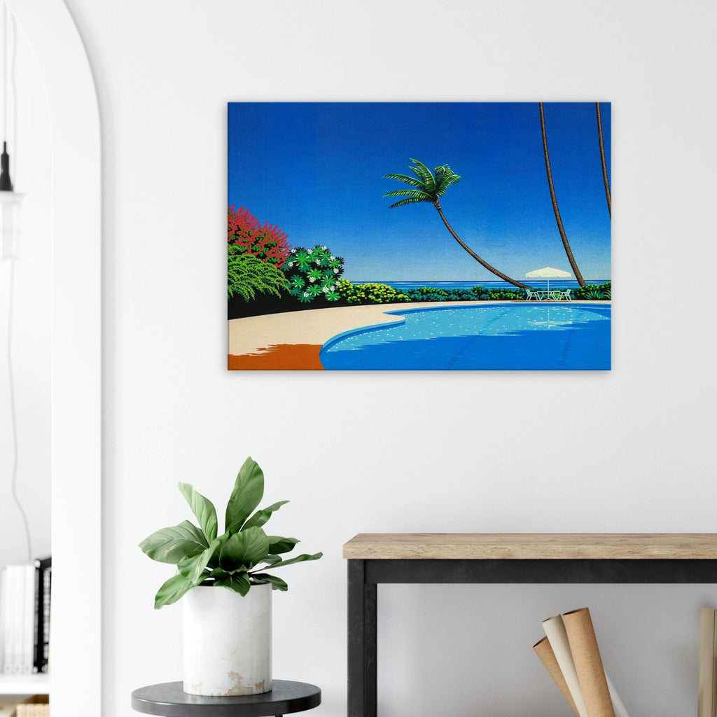 Shade of Palm Grove II Canvas | Hiroshi Nagai Canvas | Hiroshi Nagai Prints