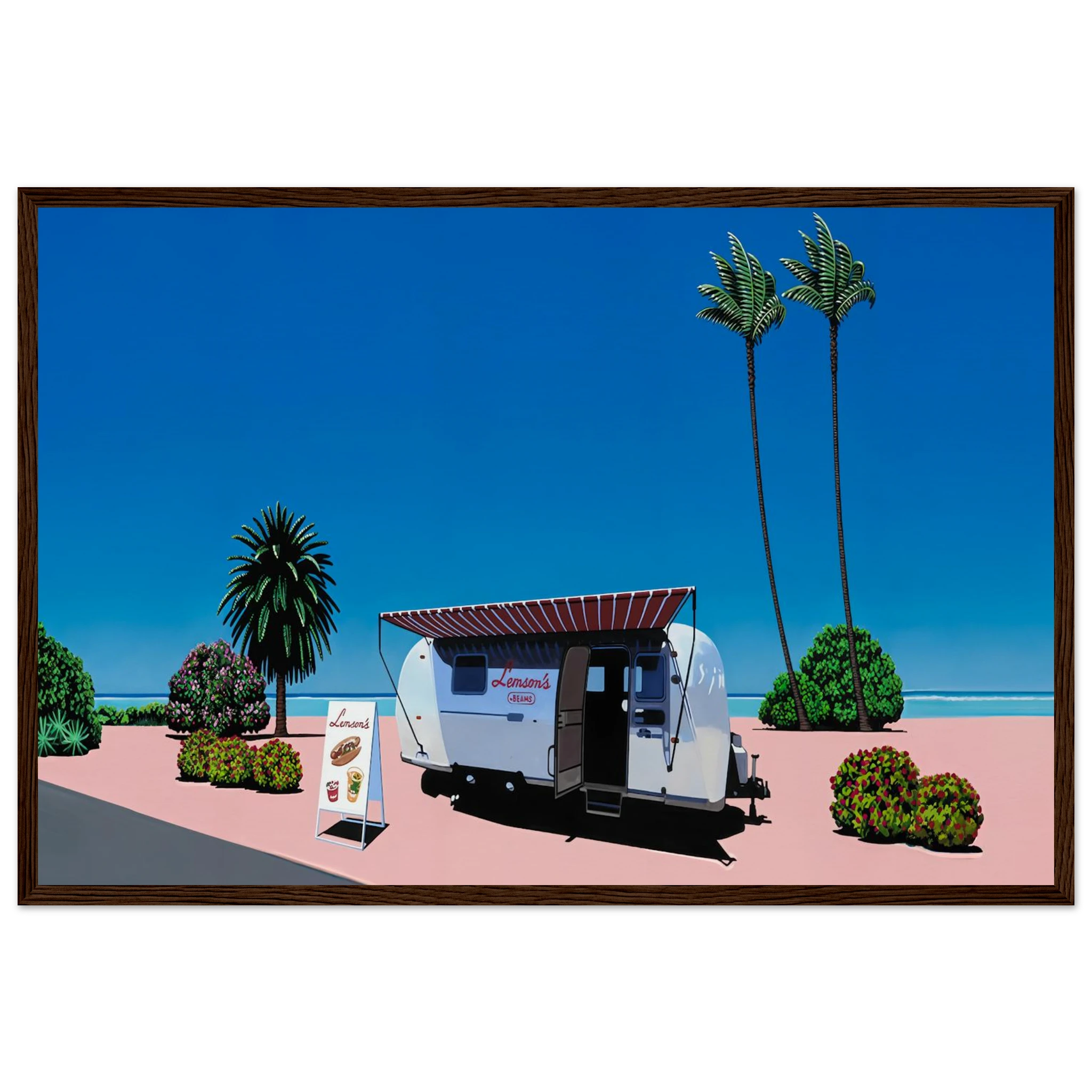 Lemson's Beams Framed Poster | Hiroshi Nagai Framed Prints Wall Art | Hiroshi Nagai Prints