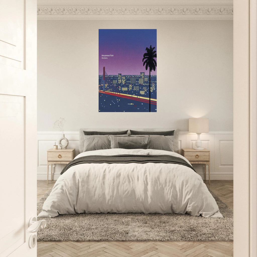 Ikkubaru Amusement City Canvas | Hiroshi Nagai Canvas | Hiroshi Nagai Prints