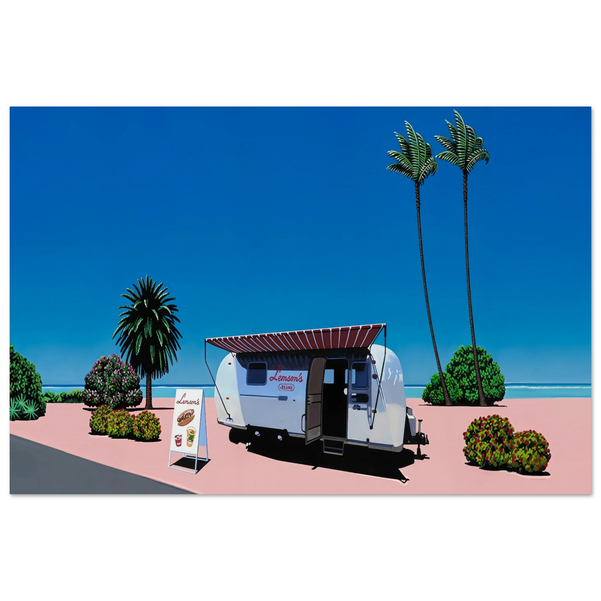 Lemson's Beams Poster | Hiroshi Nagai Poster | Hiroshi Nagai Prints