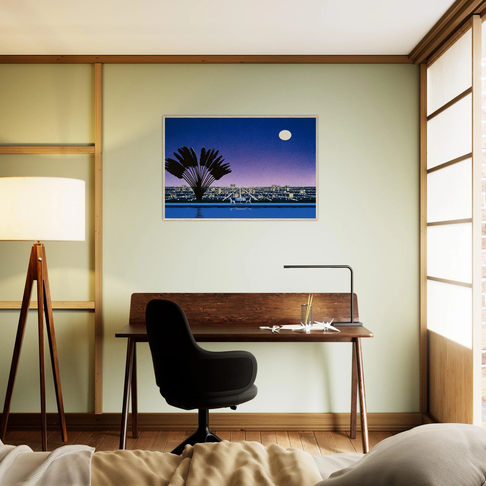 Onra - Nobody Has To Know Framed Poster | Hiroshi Nagai Framed Prints Wall Art | Hiroshi Nagai Prints