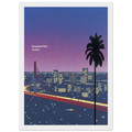 Ikkubaru Amusement City Framed Poster | Hiroshi Nagai Framed Prints Wall Art | Hiroshi Nagai Prints