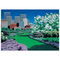 City Garden Poster | Hiroshi Nagai Poster | Hiroshi Nagai Prints