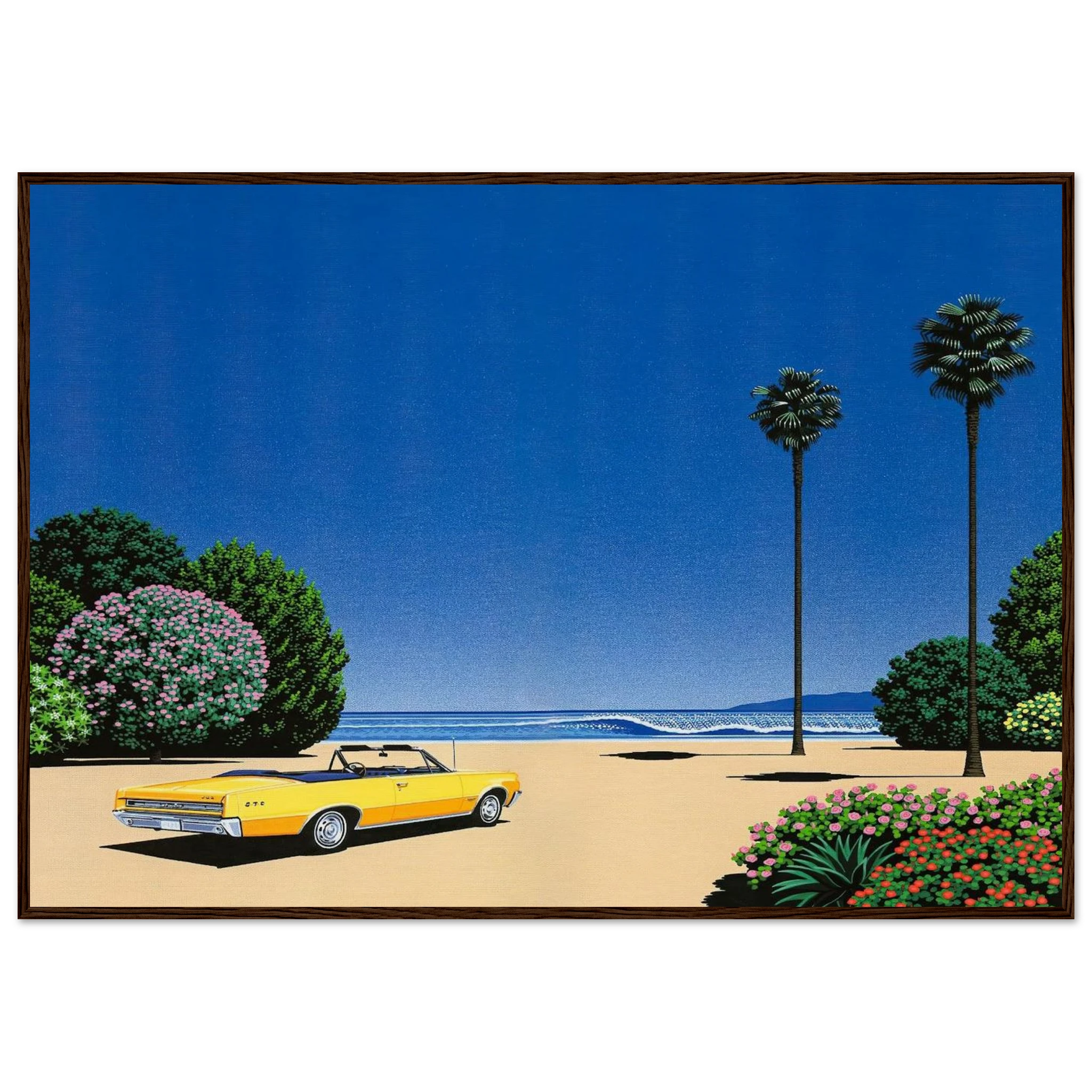 Sweet Breeze Alt Coastline at Lover’s Point Framed Poster | Hiroshi Nagai Framed Prints Wall Art | Hiroshi Nagai Prints
