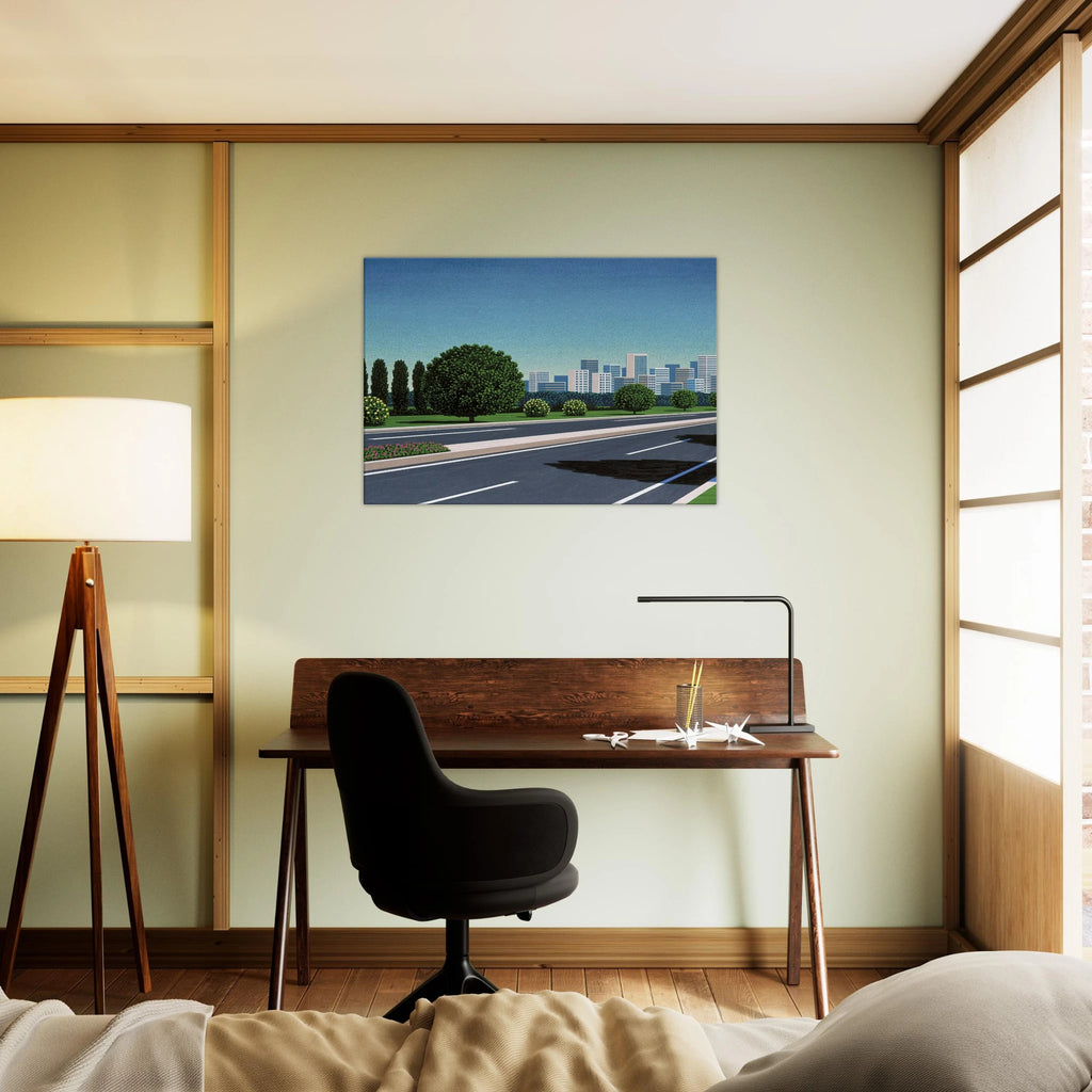 City Highway Canvas | Hiroshi Nagai Canvas | Hiroshi Nagai Prints