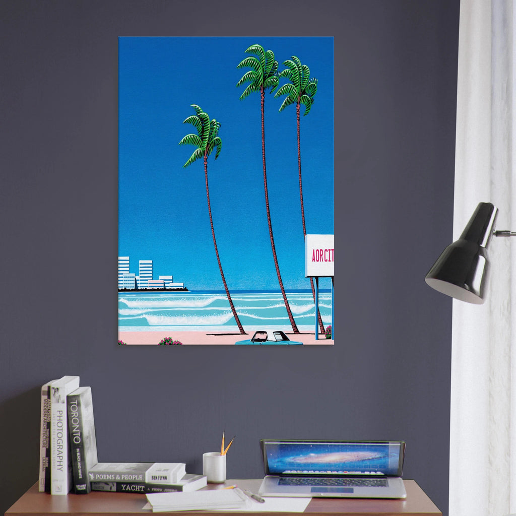 Light Mellow Sealine Canvas | Hiroshi Nagai Canvas | Hiroshi Nagai Prints