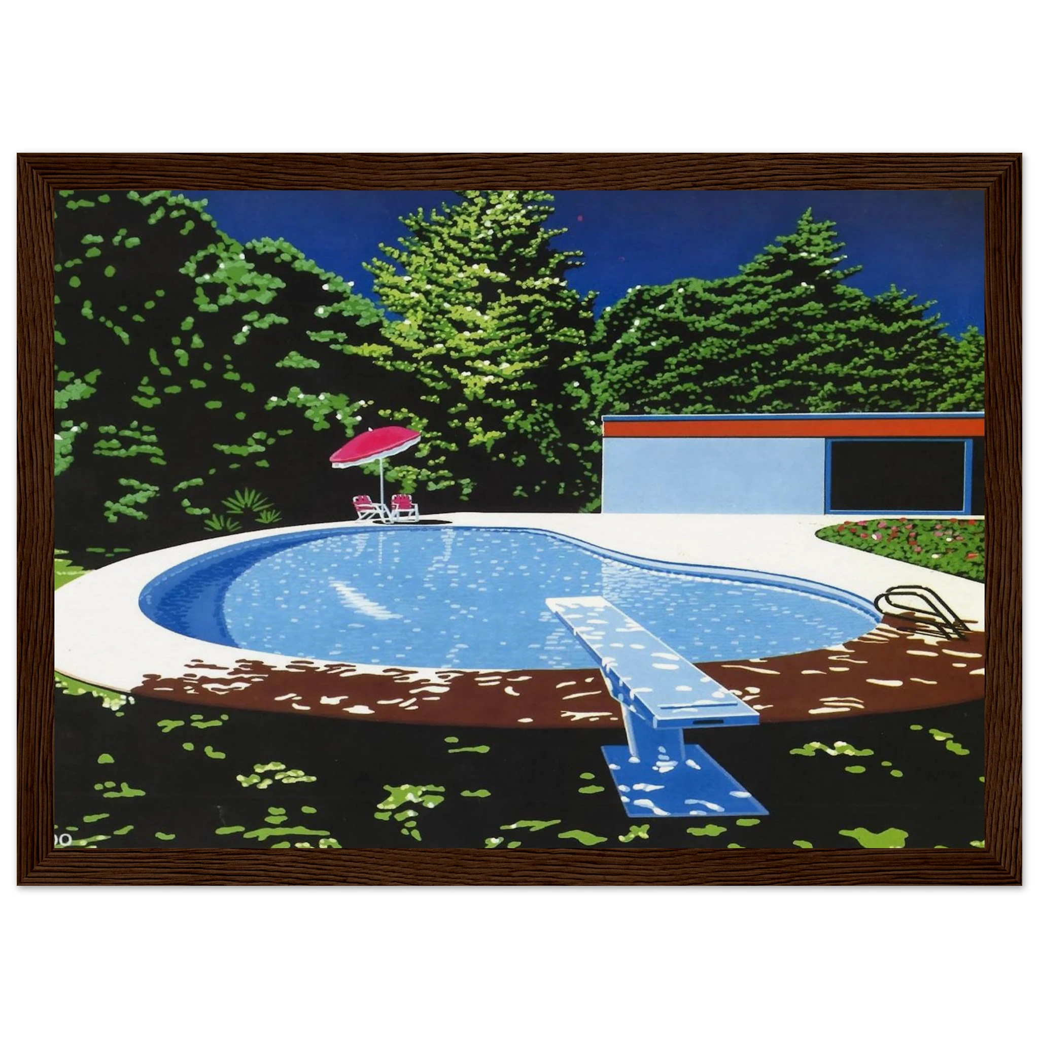 NIAGARA 07SH 944 Framed Poster | Hiroshi Nagai Framed Prints Wall Art | Hiroshi Nagai Prints