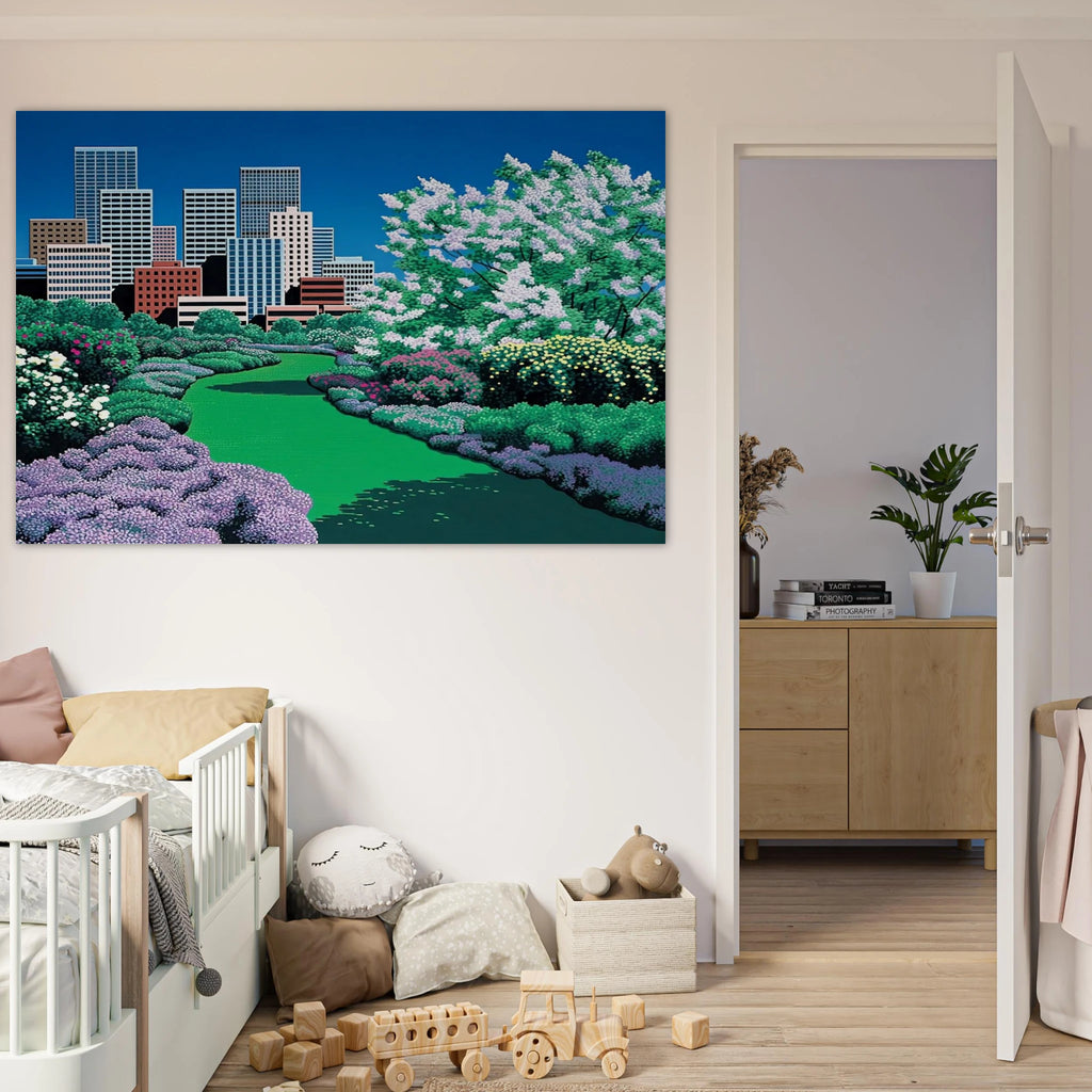 City Garden Poster | Hiroshi Nagai Poster | Hiroshi Nagai Prints