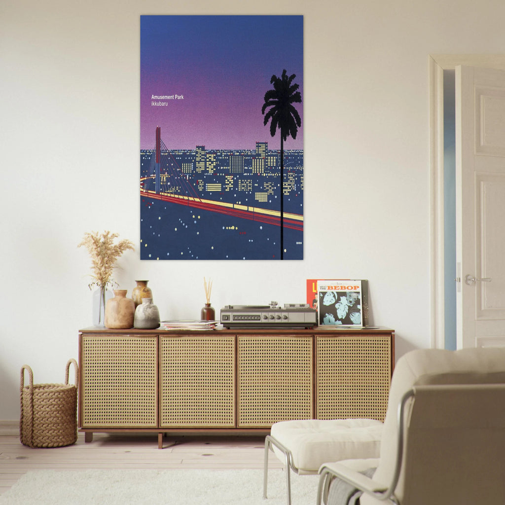 Ikkubaru Amusement City Poster | Hiroshi Nagai Poster | Hiroshi Nagai Prints