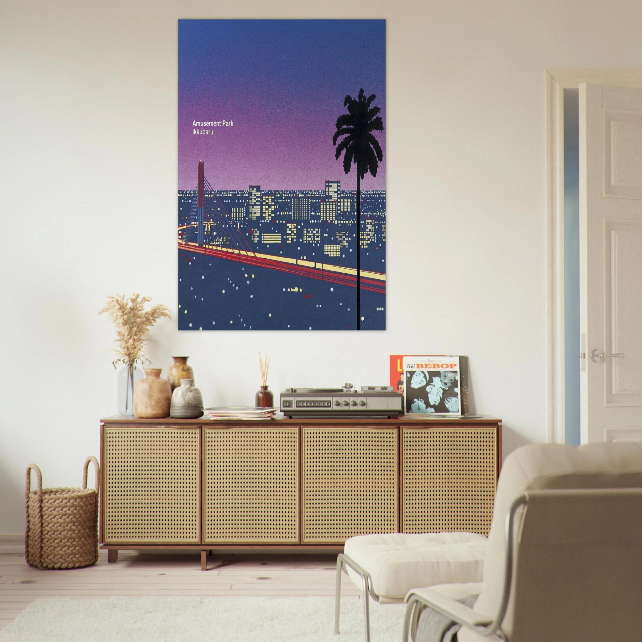 Ikkubaru Amusement City Poster | Hiroshi Nagai Poster | Hiroshi Nagai Prints