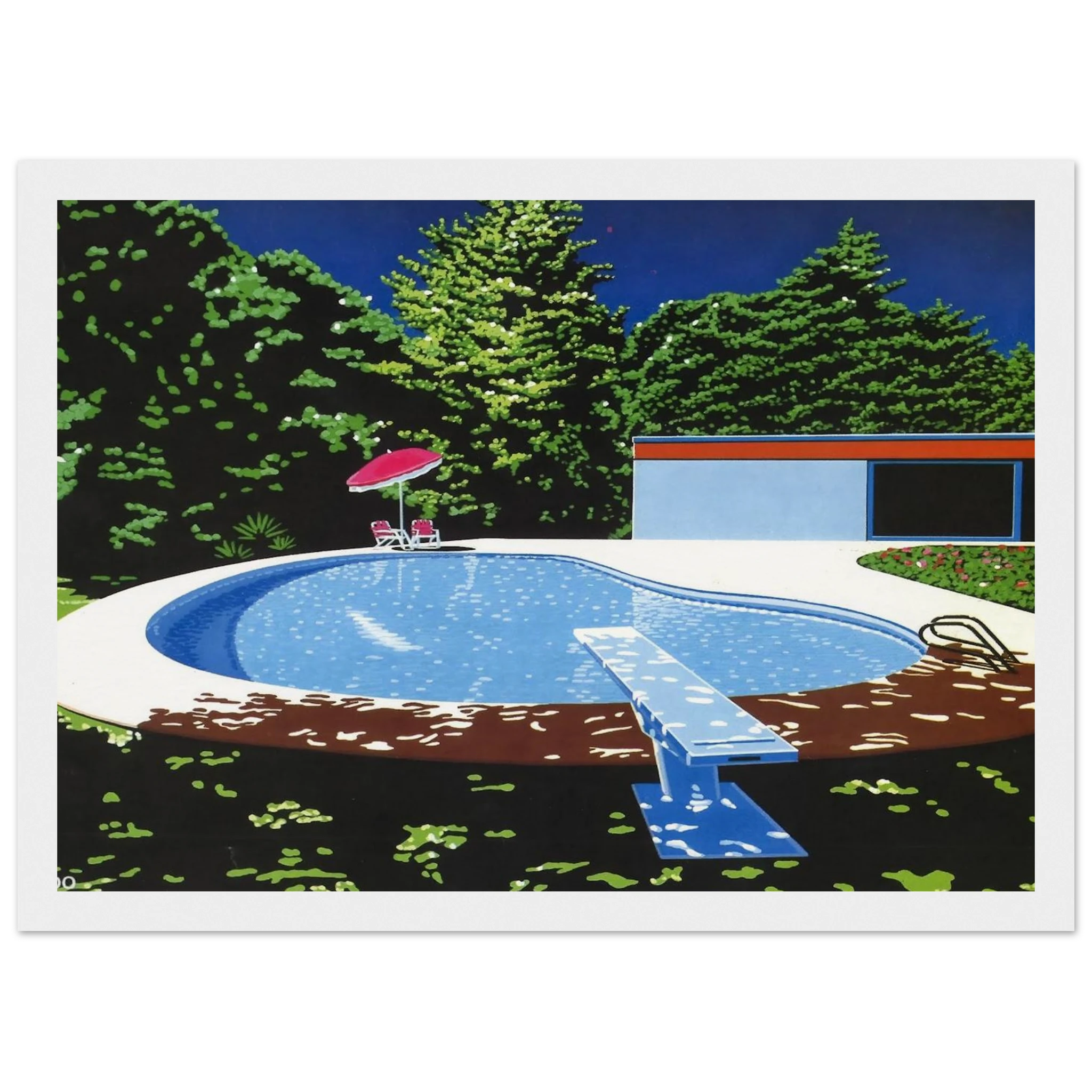 NIAGARA 07SH 944 Framed Poster | Hiroshi Nagai Framed Prints Wall Art | Hiroshi Nagai Prints