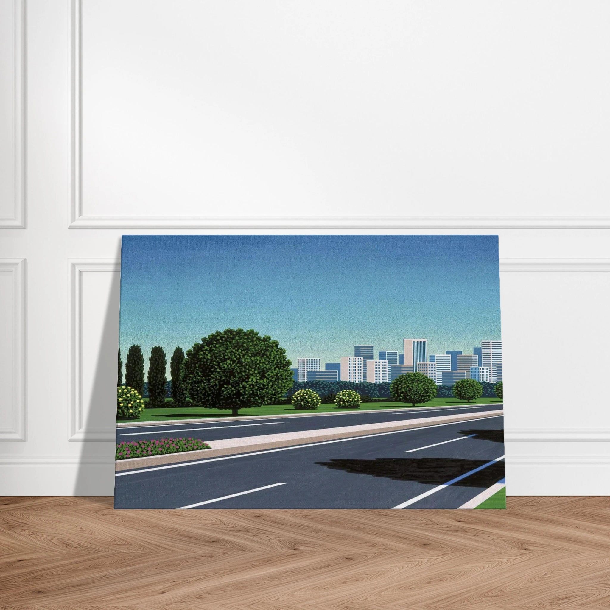 City Highway Canvas | Hiroshi Nagai Canvas | Hiroshi Nagai Prints
