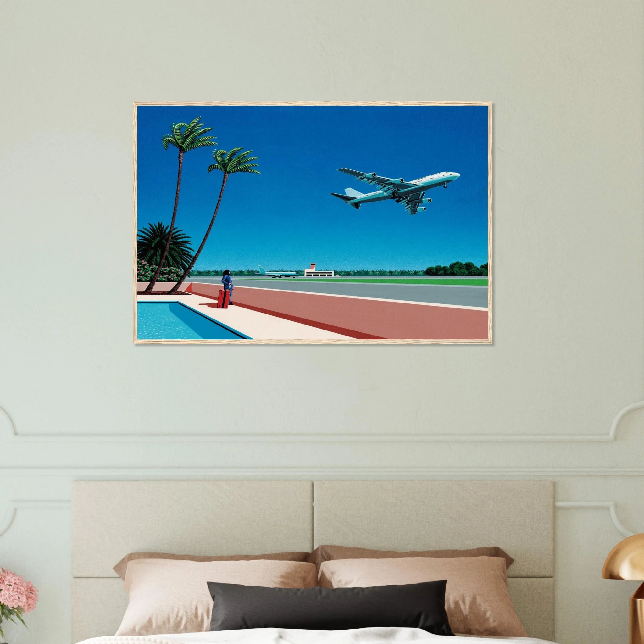 Finest B-R-E-E-Z-E Takeoff Framed Poster | Hiroshi Nagai Framed Prints Wall Art | Hiroshi Nagai Prints