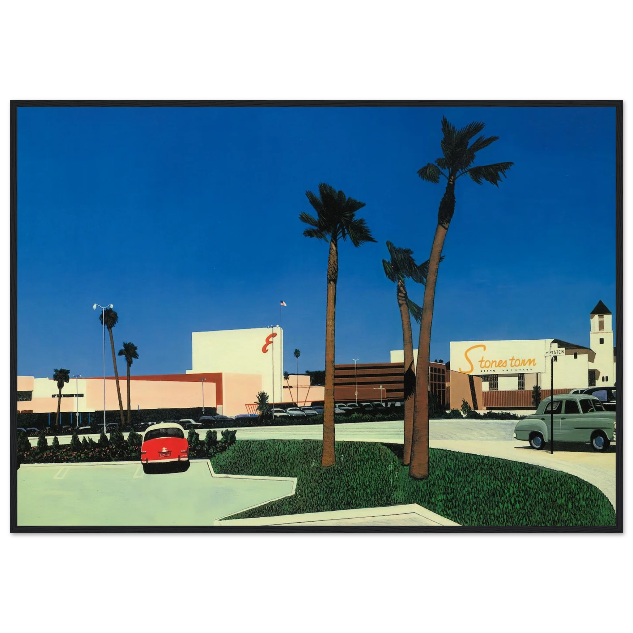 In the beginning Stonestown Framed Poster | Hiroshi Nagai Framed Prints Wall Art | Hiroshi Nagai Prints