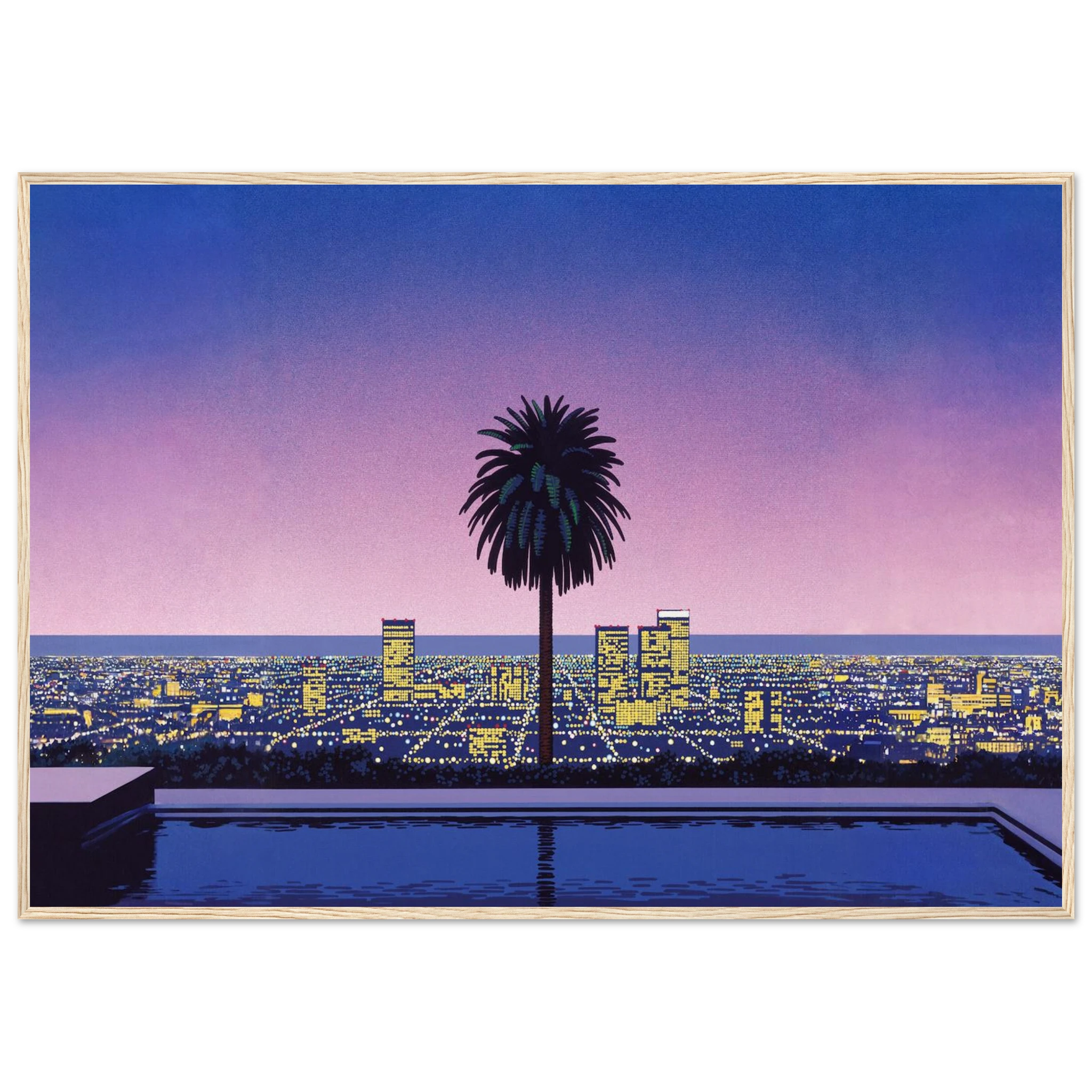 Pacific Breeze 2 Framed Poster | Hiroshi Nagai Framed Prints Wall Art | Hiroshi Nagai Prints