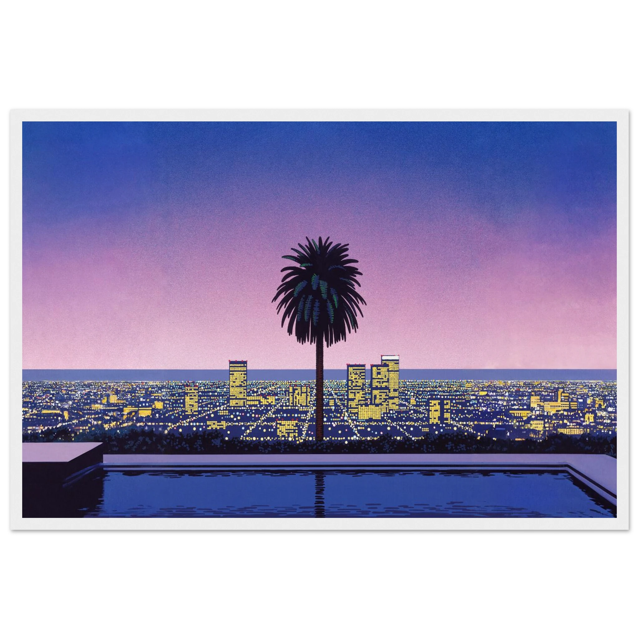 Pacific Breeze 2 Framed Poster | Hiroshi Nagai Framed Prints Wall Art | Hiroshi Nagai Prints