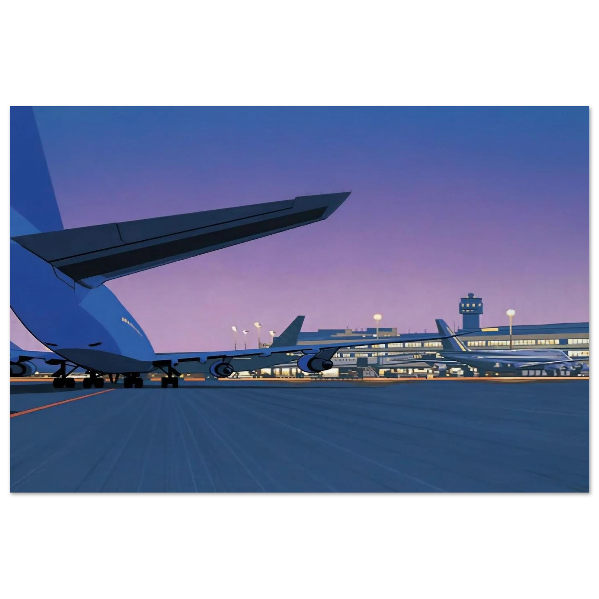 Taxiway Poster | Hiroshi Nagai Poster | Hiroshi Nagai Prints