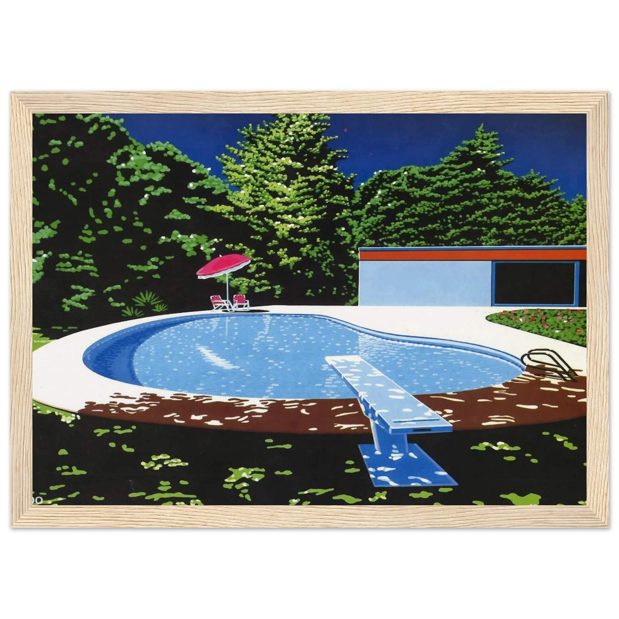 NIAGARA 07SH 944 Framed Poster | Hiroshi Nagai Framed Prints Wall Art | Hiroshi Nagai Prints
