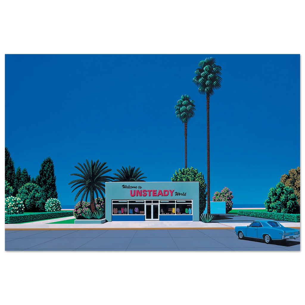 Unsteady World Poster | Hiroshi Nagai Poster | Hiroshi Nagai Prints