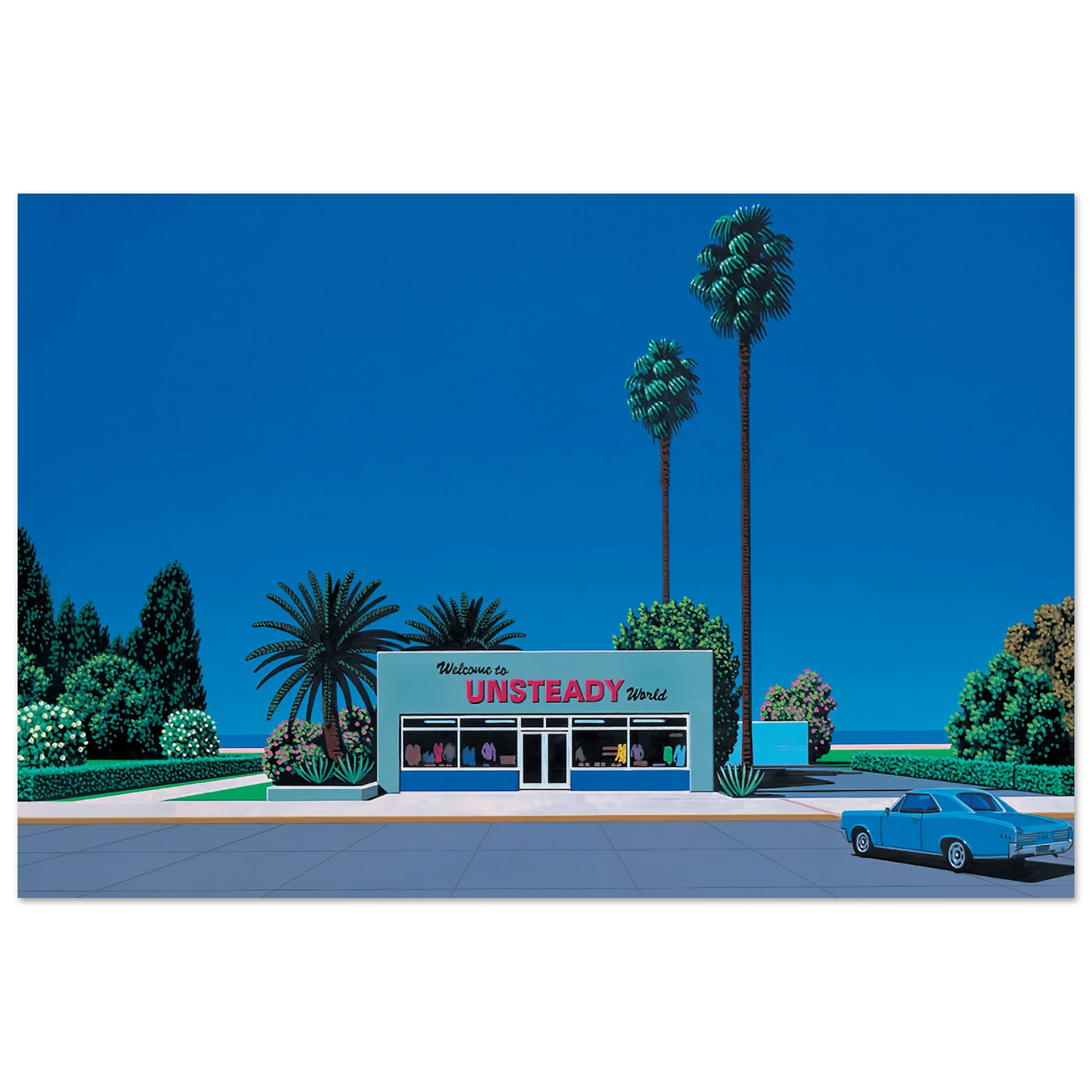 Unsteady World Poster | Hiroshi Nagai Poster | Hiroshi Nagai Prints