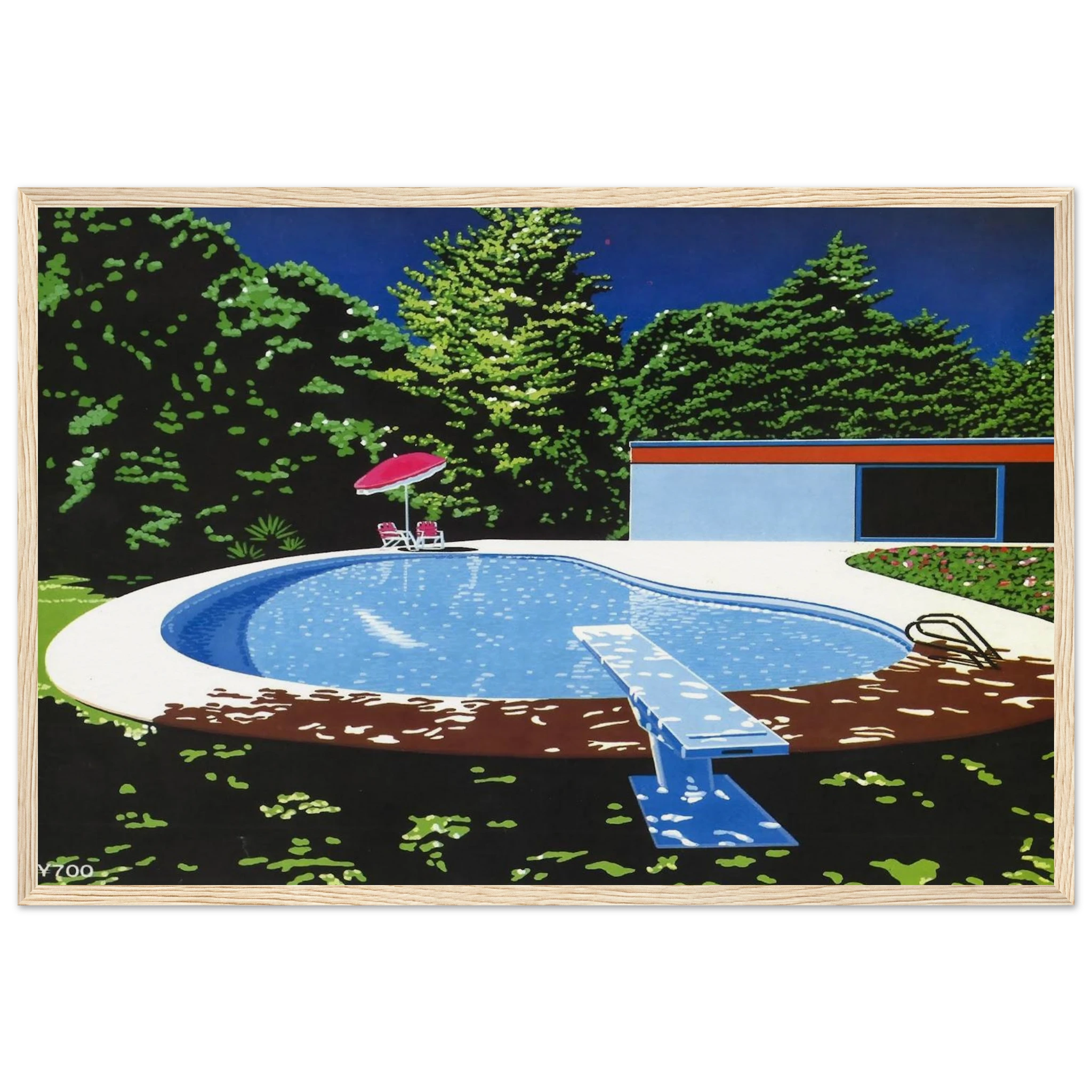 NIAGARA 07SH 944 Framed Poster | Hiroshi Nagai Framed Prints Wall Art | Hiroshi Nagai Prints