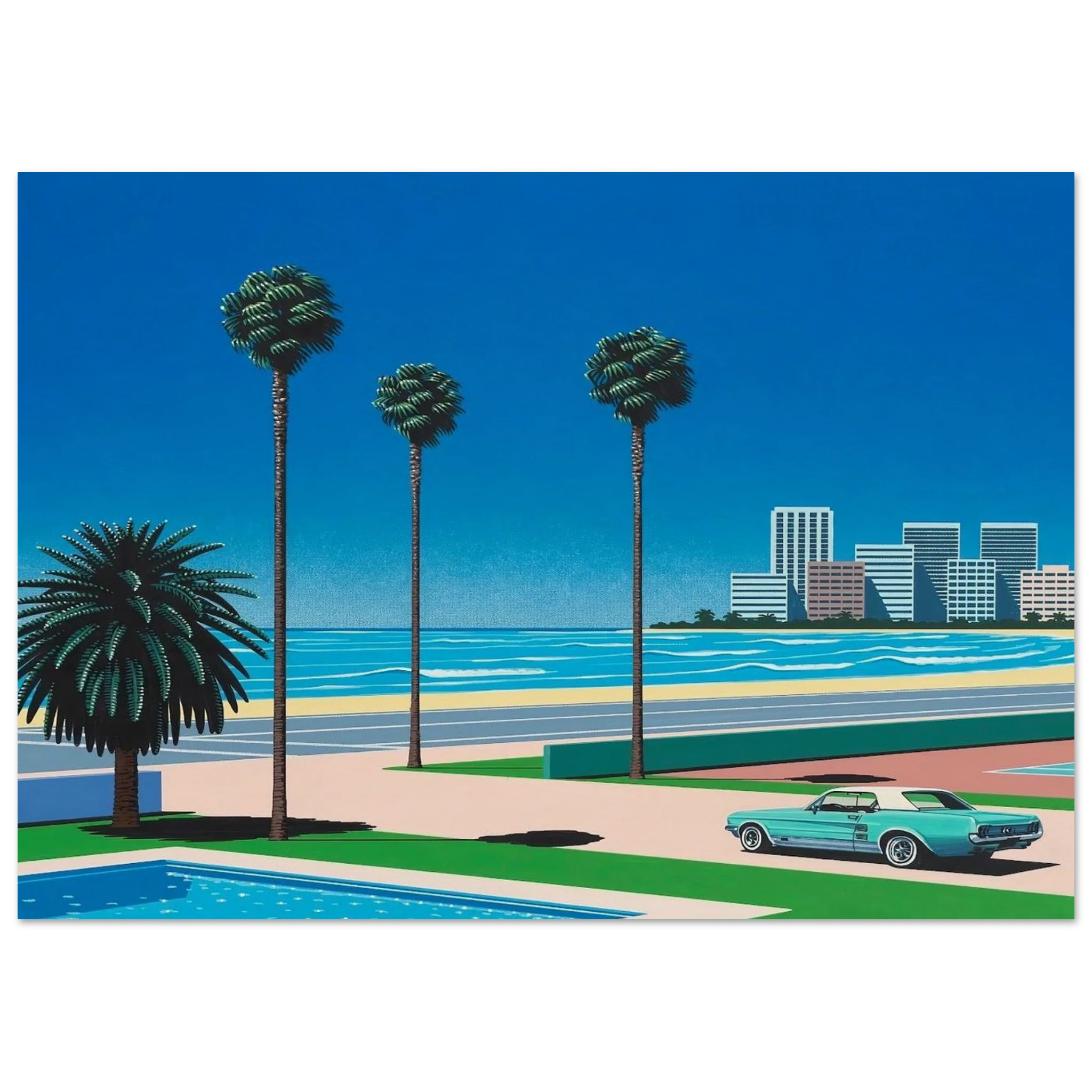 Sunshine Reggae Poster | Hiroshi Nagai Poster | Hiroshi Nagai Prints