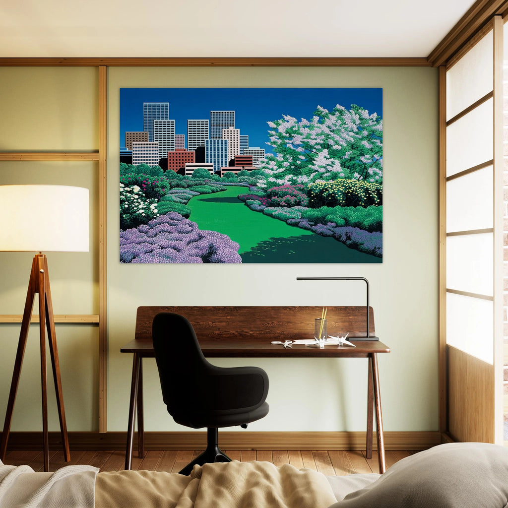 City Garden Poster | Hiroshi Nagai Poster | Hiroshi Nagai Prints