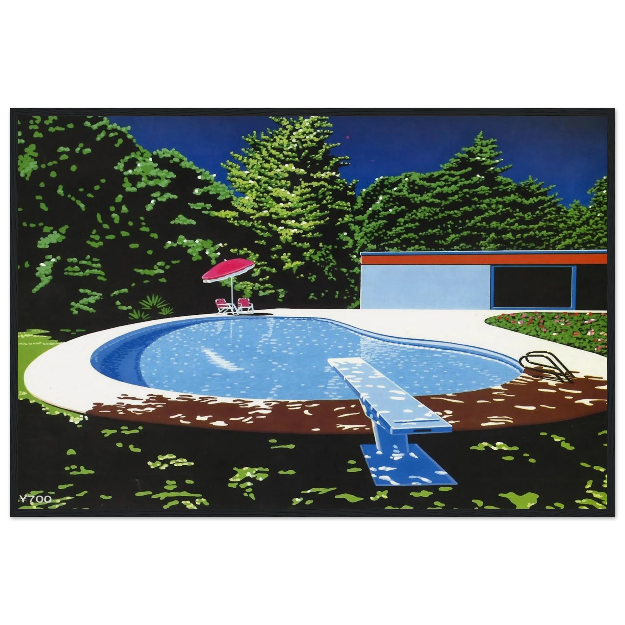 NIAGARA 07SH 944 Framed Poster | Hiroshi Nagai Framed Prints Wall Art | Hiroshi Nagai Prints